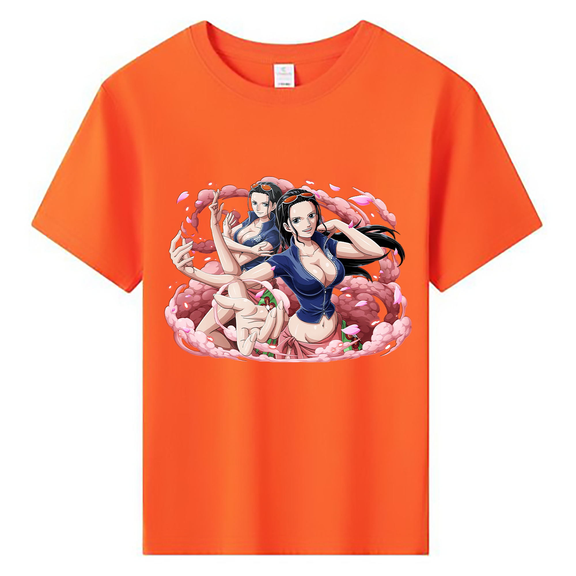 ワンピース ニコ・ロビン ONE PIECE Nico Robin 綿100％キッズTシャツ（フロントプリント）