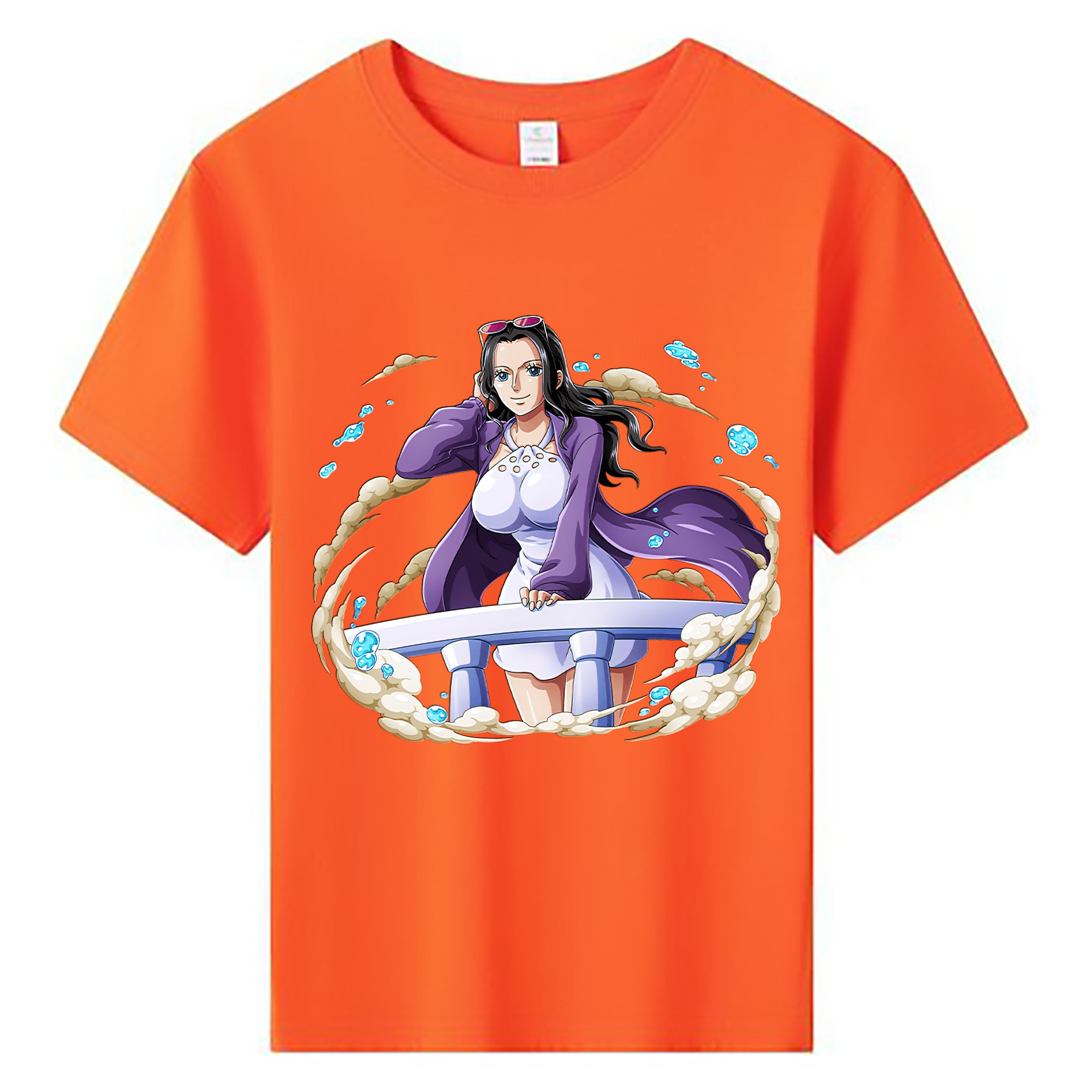 ワンピース ニコ・ロビン ONE PIECE Nico Robin 綿100％キッズTシャツ（フロントプリント）