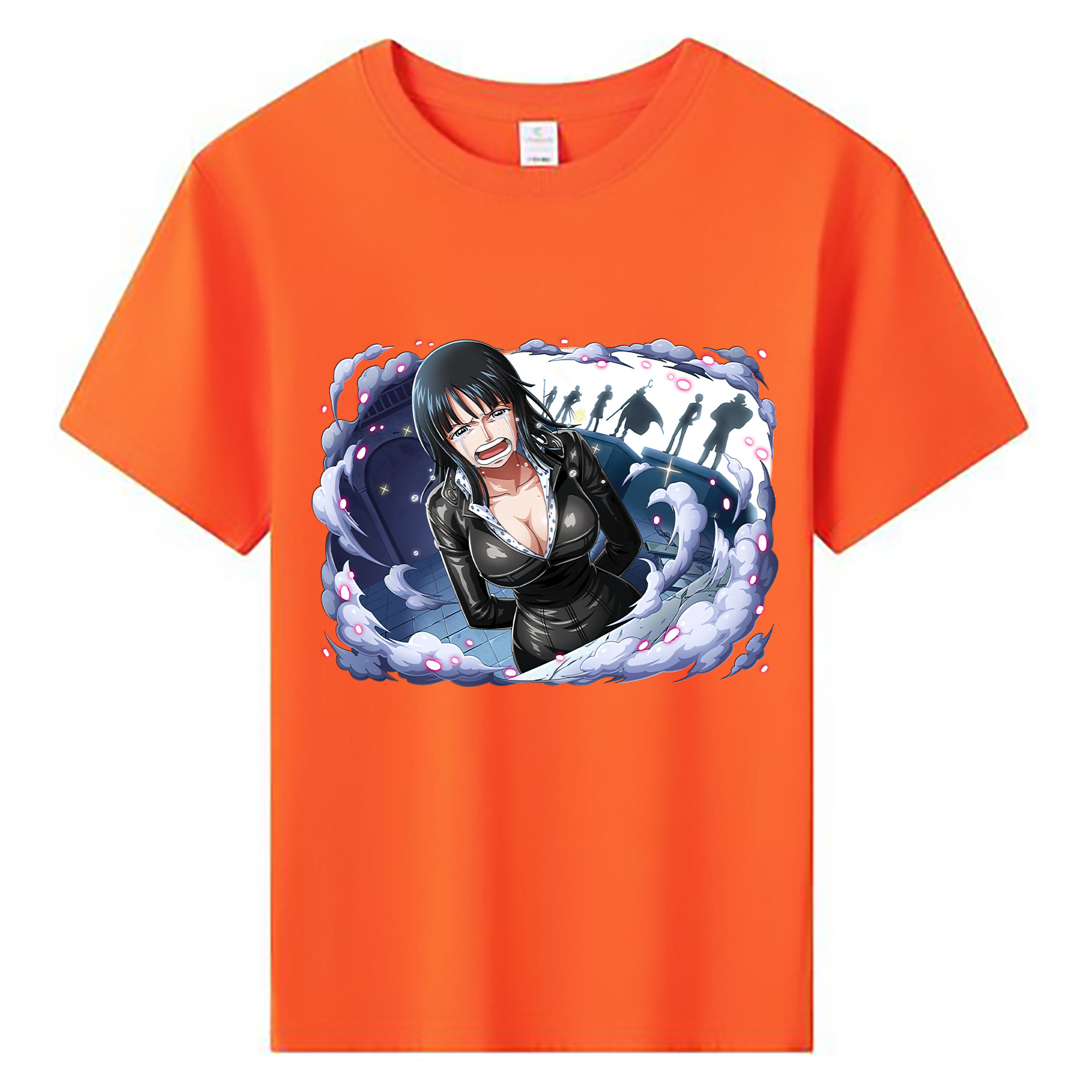 ワンピース ニコ・ロビン ONE PIECE Nico Robin 綿100％キッズTシャツ（フロントプリント）