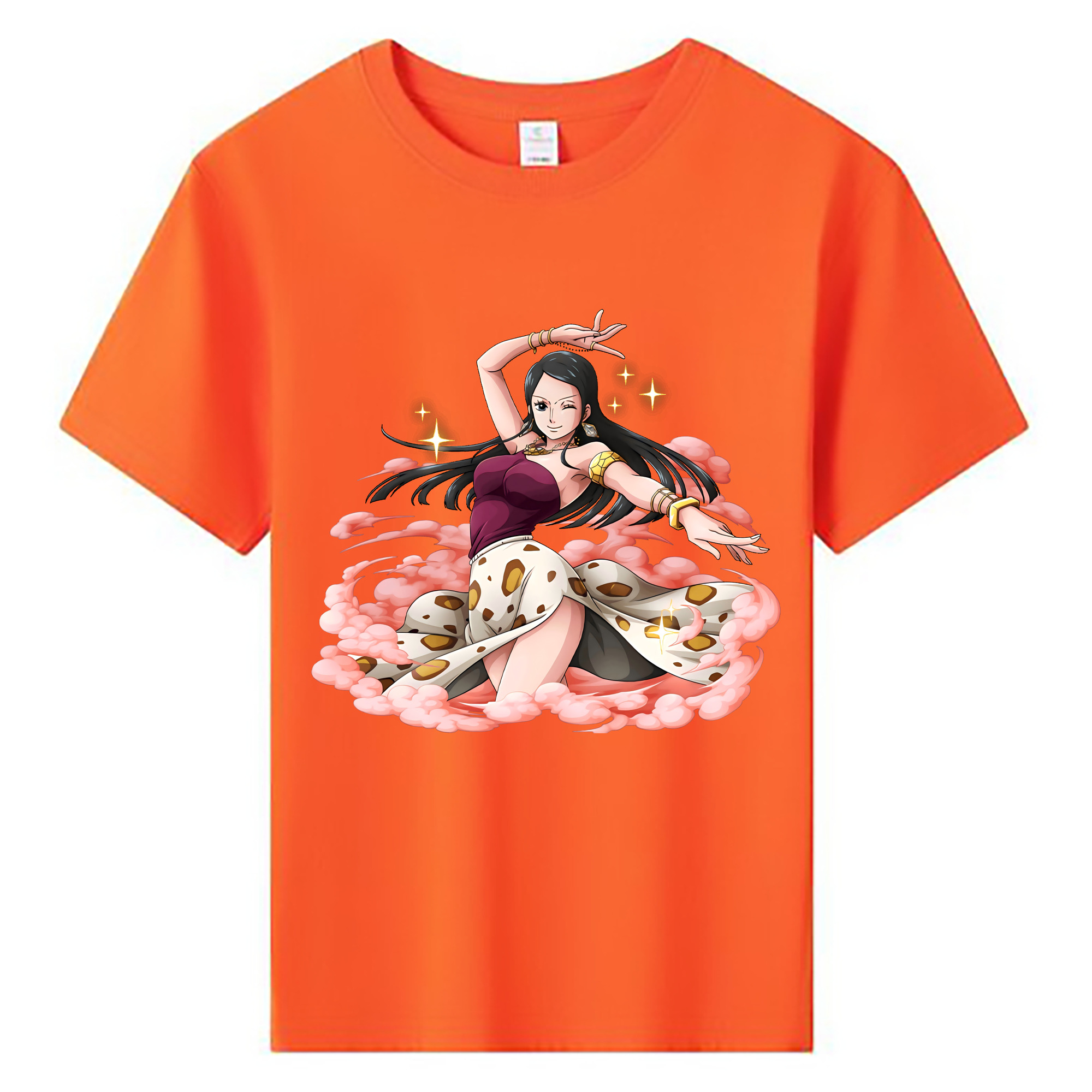 ワンピース ニコ・ロビン ONE PIECE Nico Robin 綿100％キッズTシャツ（フロントプリント）