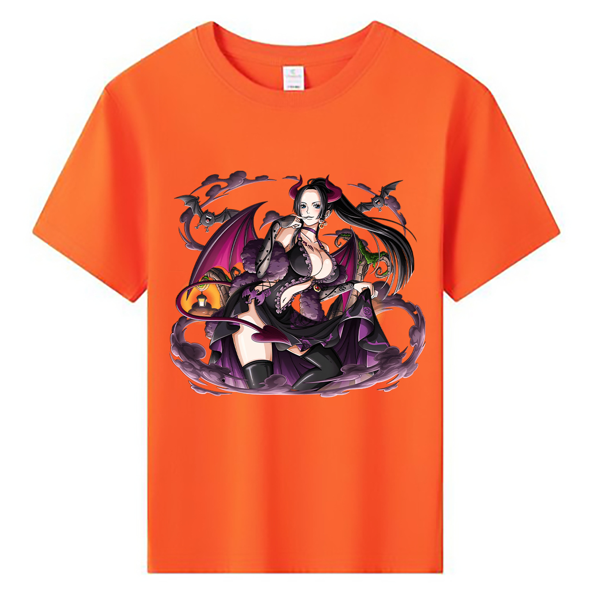ワンピース ボア・ハンコック ONE PIECE Boa·Hancock 綿100％キッズTシャツ（フロントプリント）