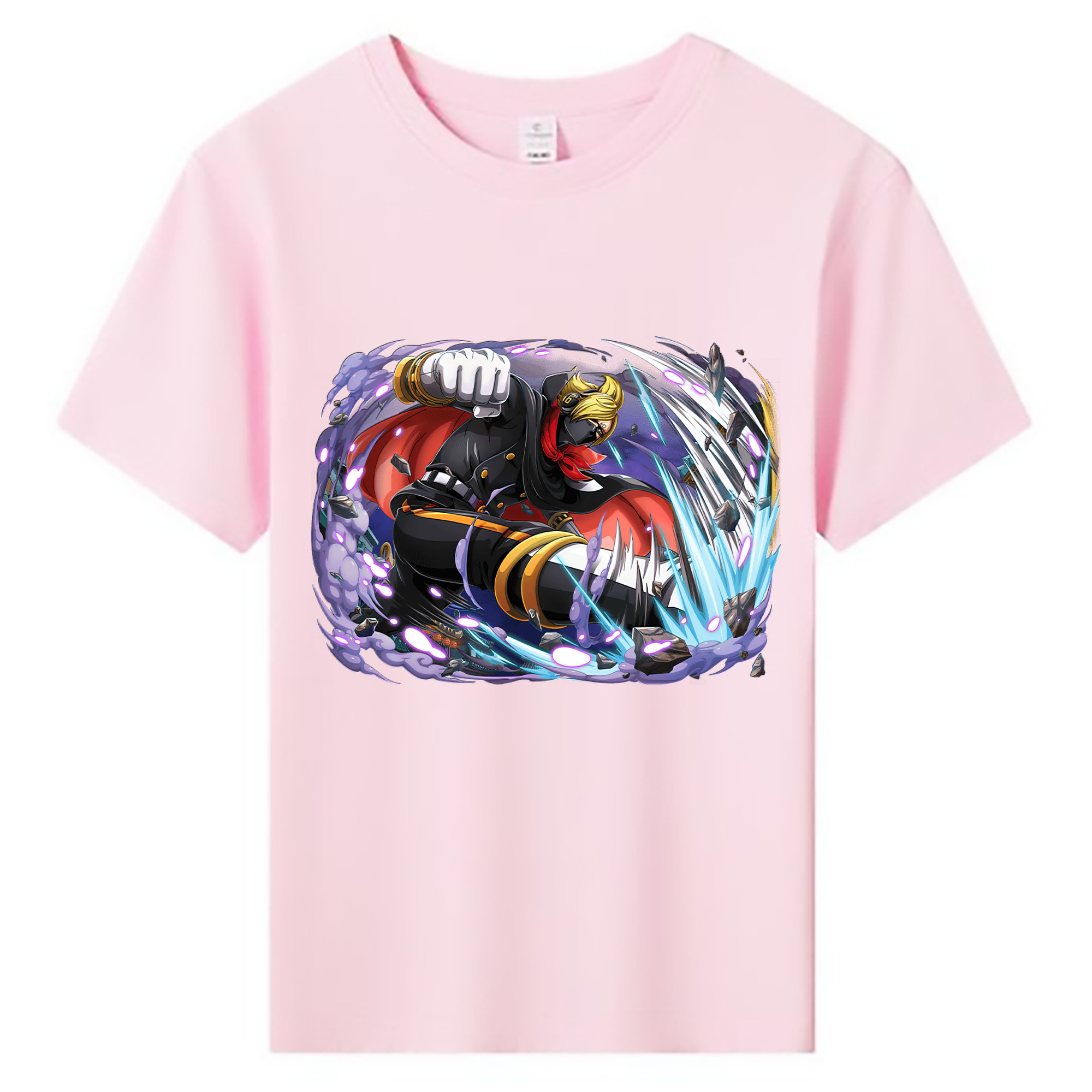 ワンピース ロロノア・ゾロ ONE PIECE Roronoa Zoro 綿100％キッズTシャツ（フロントプリント）