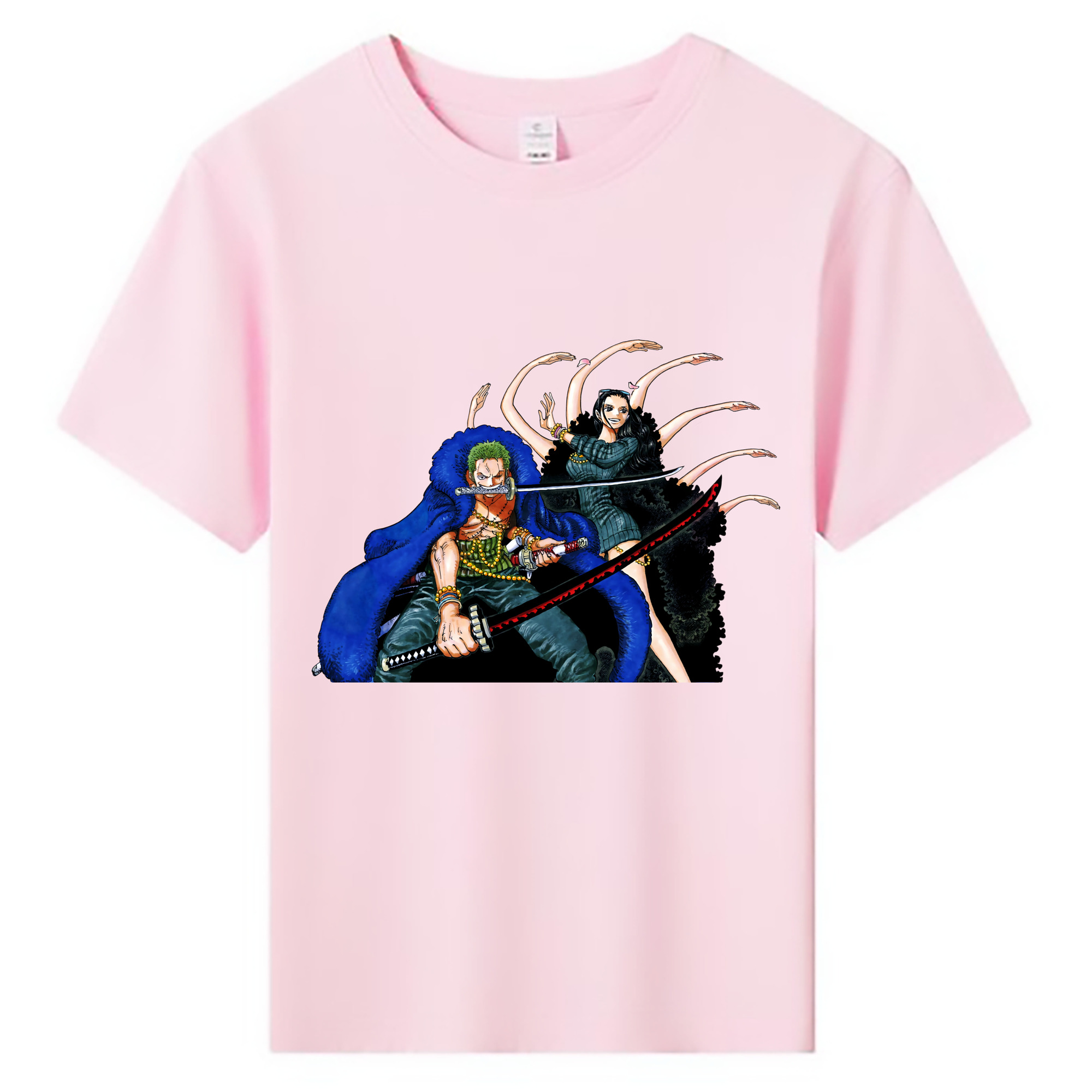 ワンピース ロロノア・ゾロ ONE PIECE Roronoa Zoro 綿100％キッズTシャツ（フロントプリント）