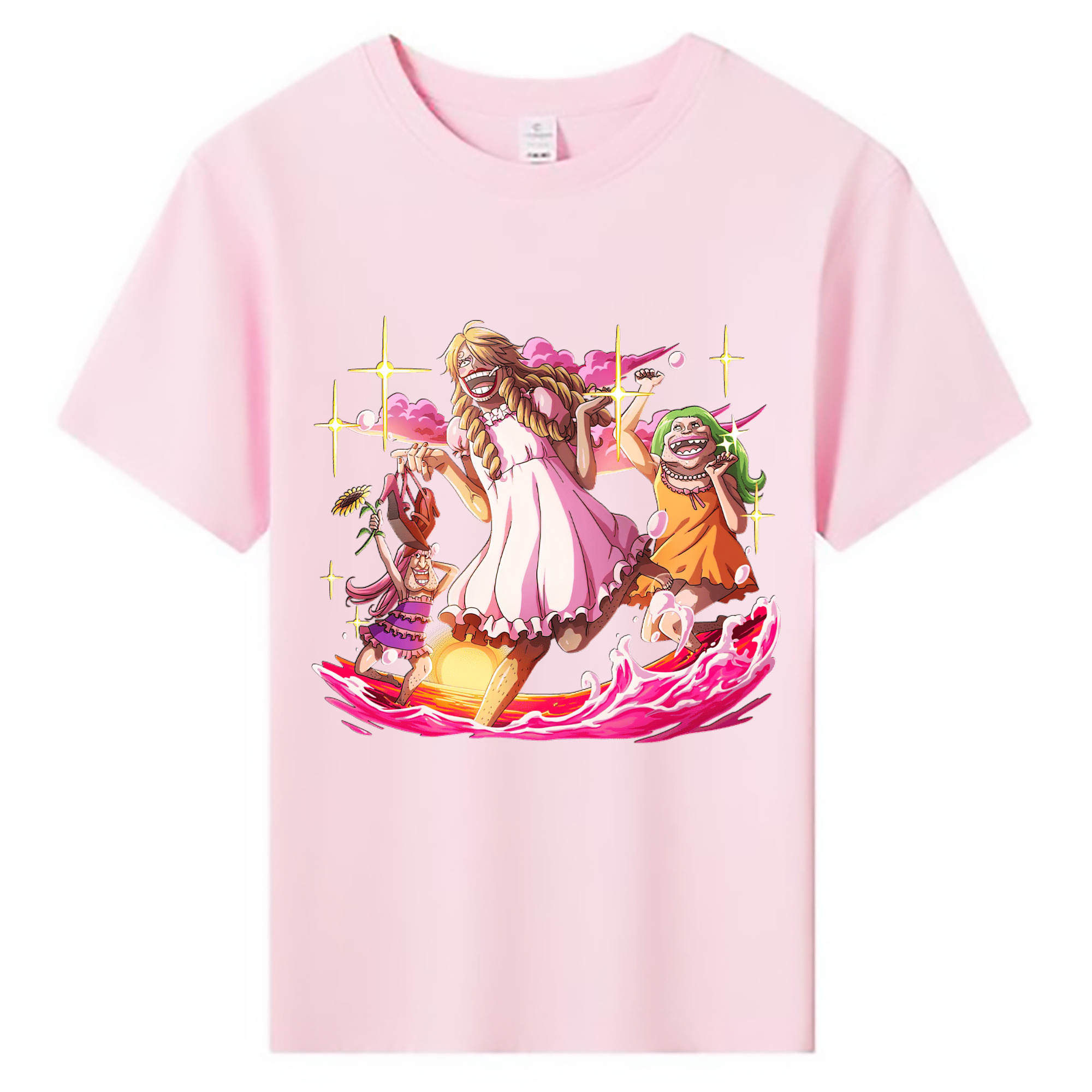 （画像用） ワンピース サンジ ONE PIECE Sanji 綿100％キッズTシャツ（フロントプリント）
