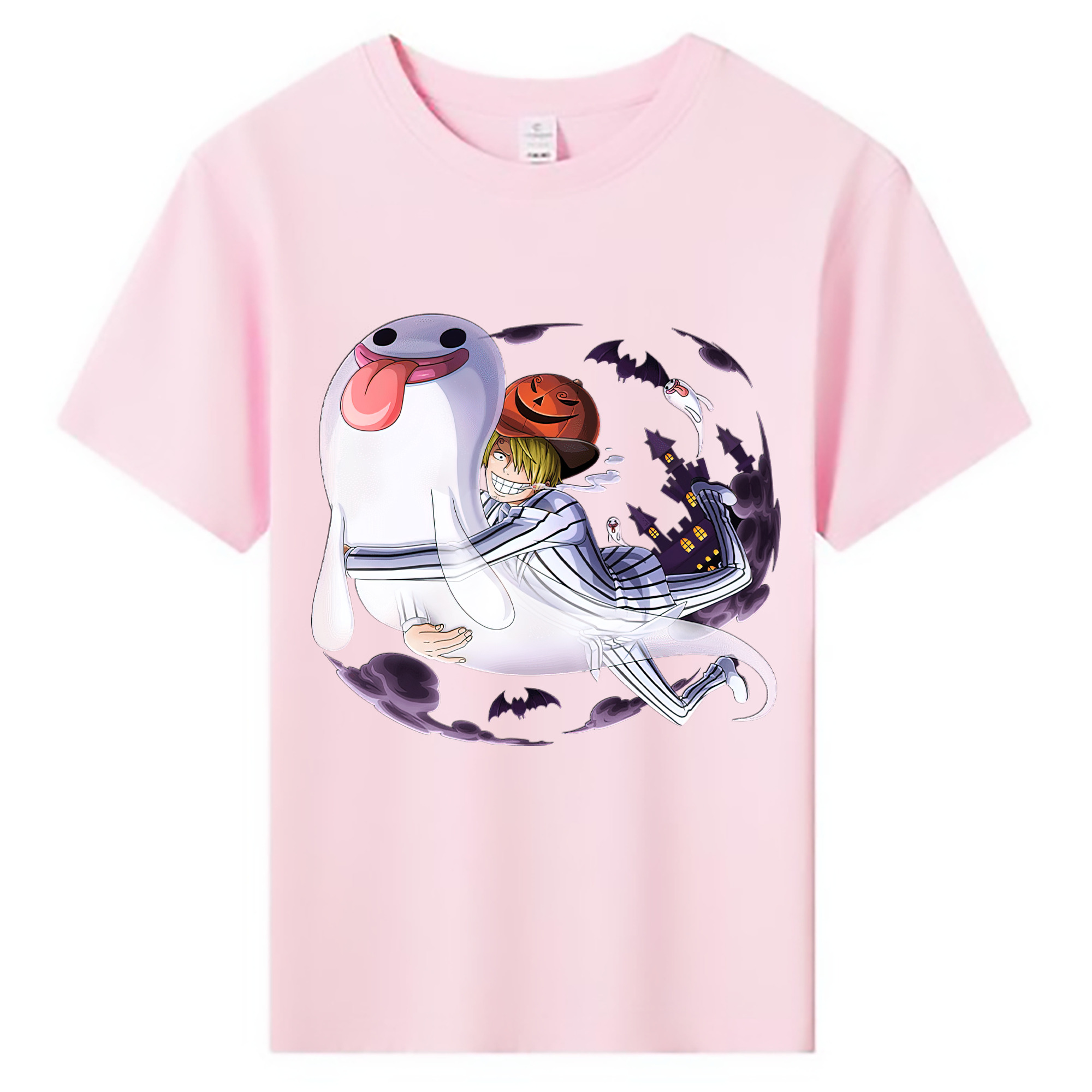 （画像用） ワンピース サンジ ONE PIECE Sanji 綿100％キッズTシャツ（フロントプリント）