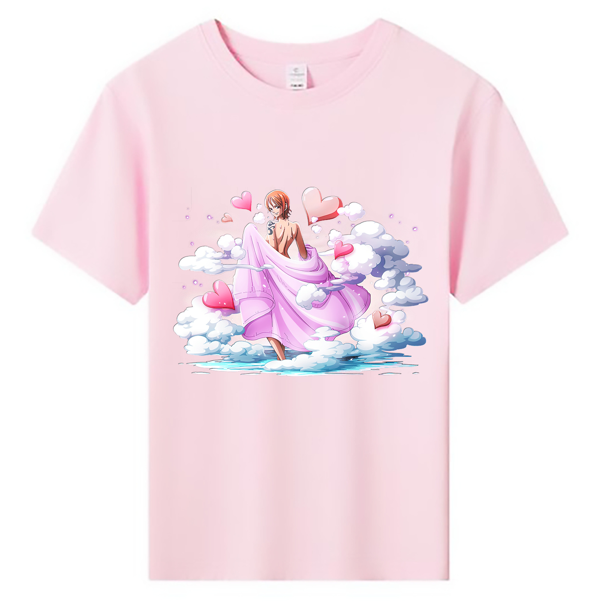 ワンピース ナミ ONE PIECE Nami 綿100％キッズTシャツ（フロントプリント）