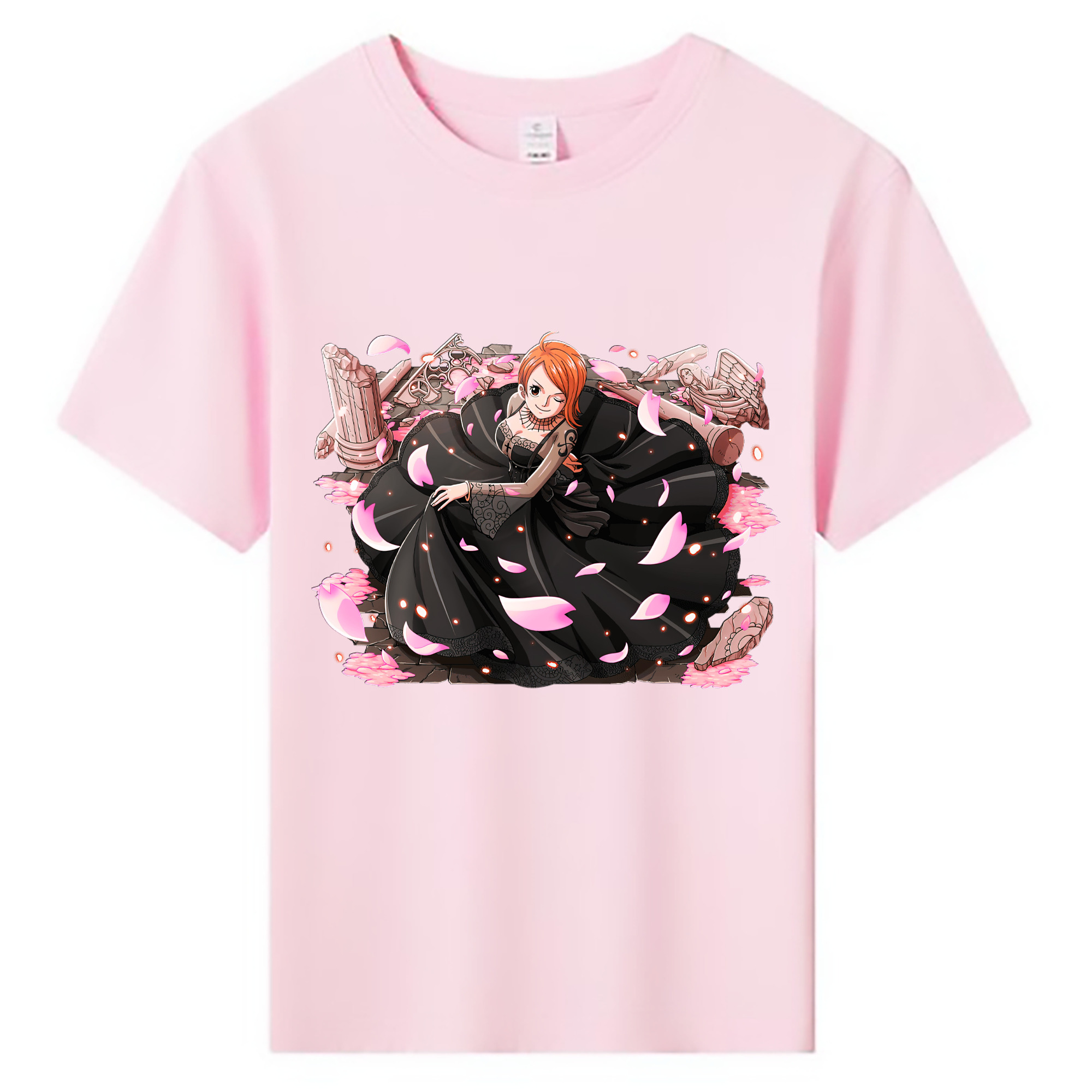 ワンピース ナミ ONE PIECE Nami 綿100％キッズTシャツ（フロントプリント）