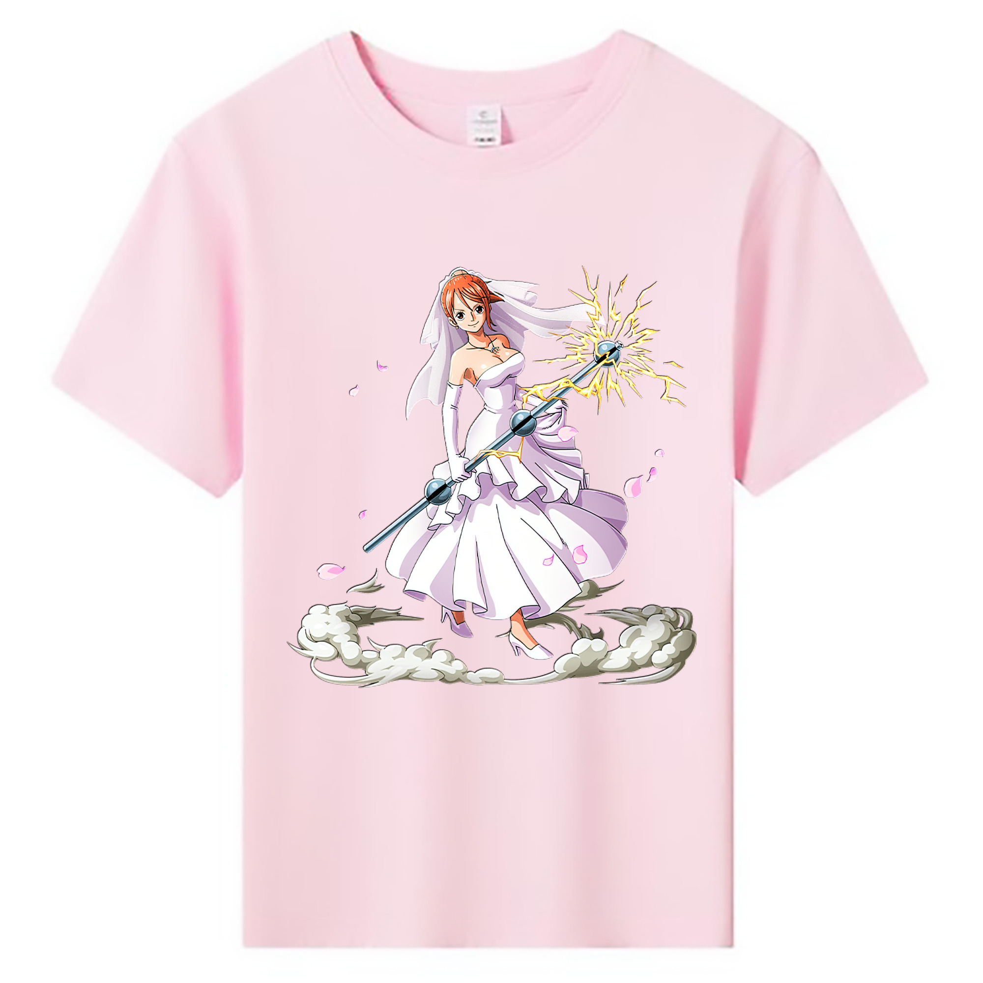 ワンピース ナミ ONE PIECE Nami 綿100％キッズTシャツ（フロントプリント）