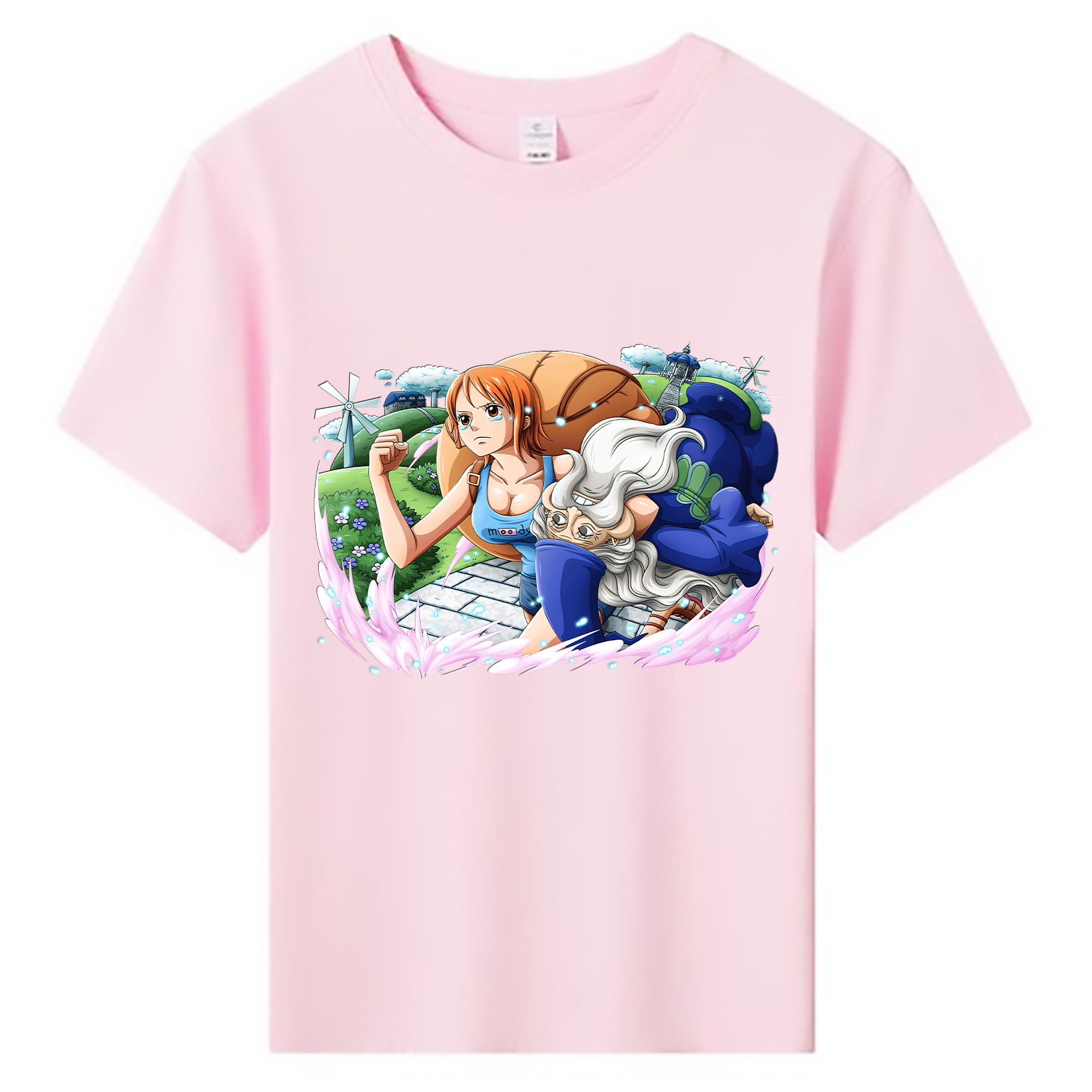 ワンピース ナミ ONE PIECE Nami 綿100％キッズTシャツ（フロントプリント）