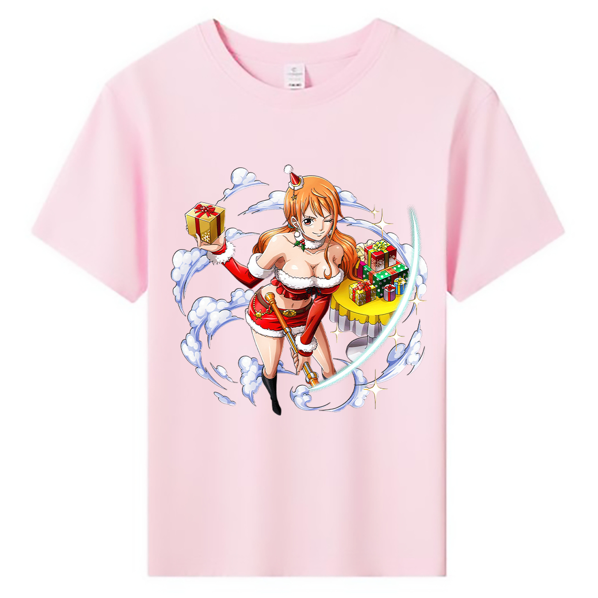 ワンピース ナミ ONE PIECE Nami 綿100％キッズTシャツ（フロントプリント）