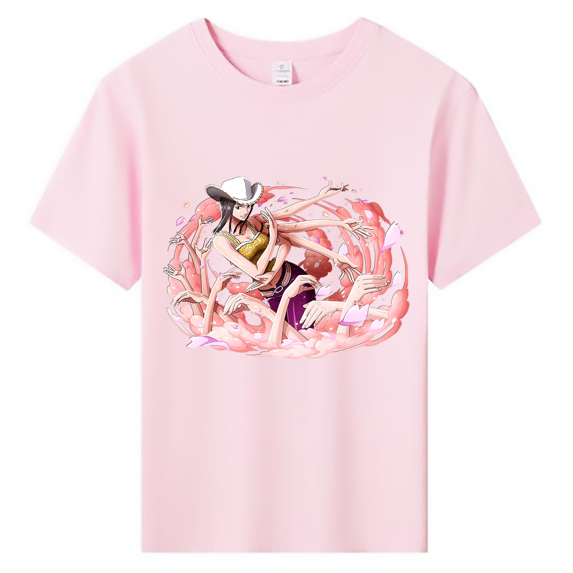 ワンピース ニコ・ロビン ONE PIECE Nico Robin 綿100％キッズTシャツ（フロントプリント）