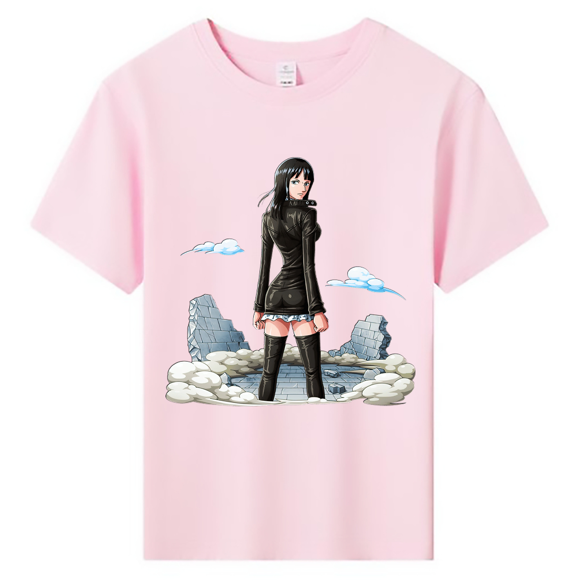 ワンピース ニコ・ロビン ONE PIECE Nico Robin 綿100％キッズTシャツ（フロントプリント）