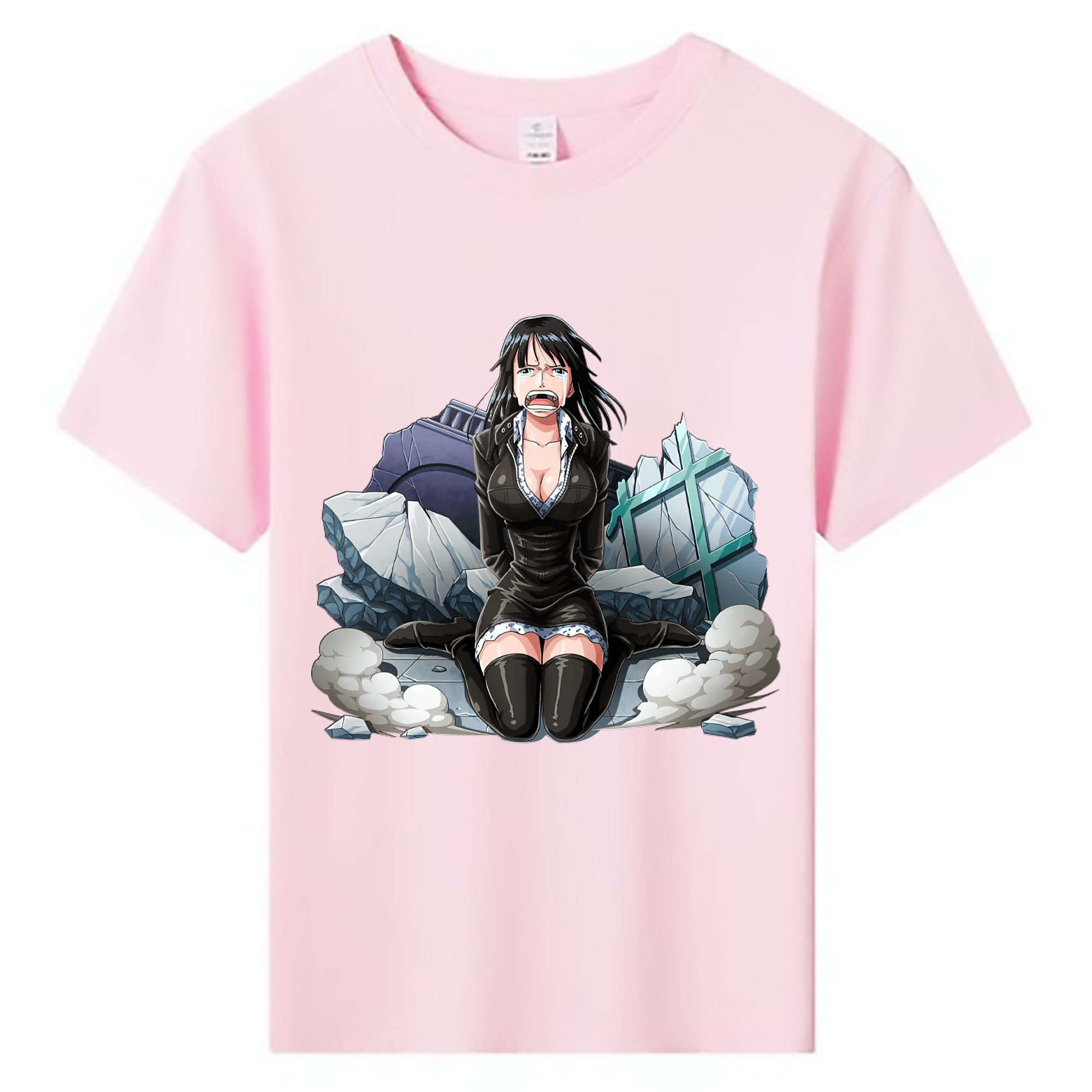 ワンピース ニコ・ロビン ONE PIECE Nico Robin 綿100％キッズTシャツ（フロントプリント）