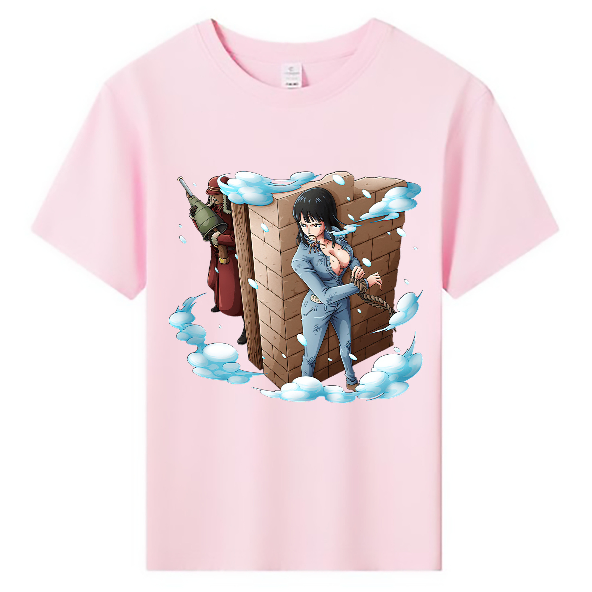 ワンピース ニコ・ロビン ONE PIECE Nico Robin 綿100％キッズTシャツ（フロントプリント）