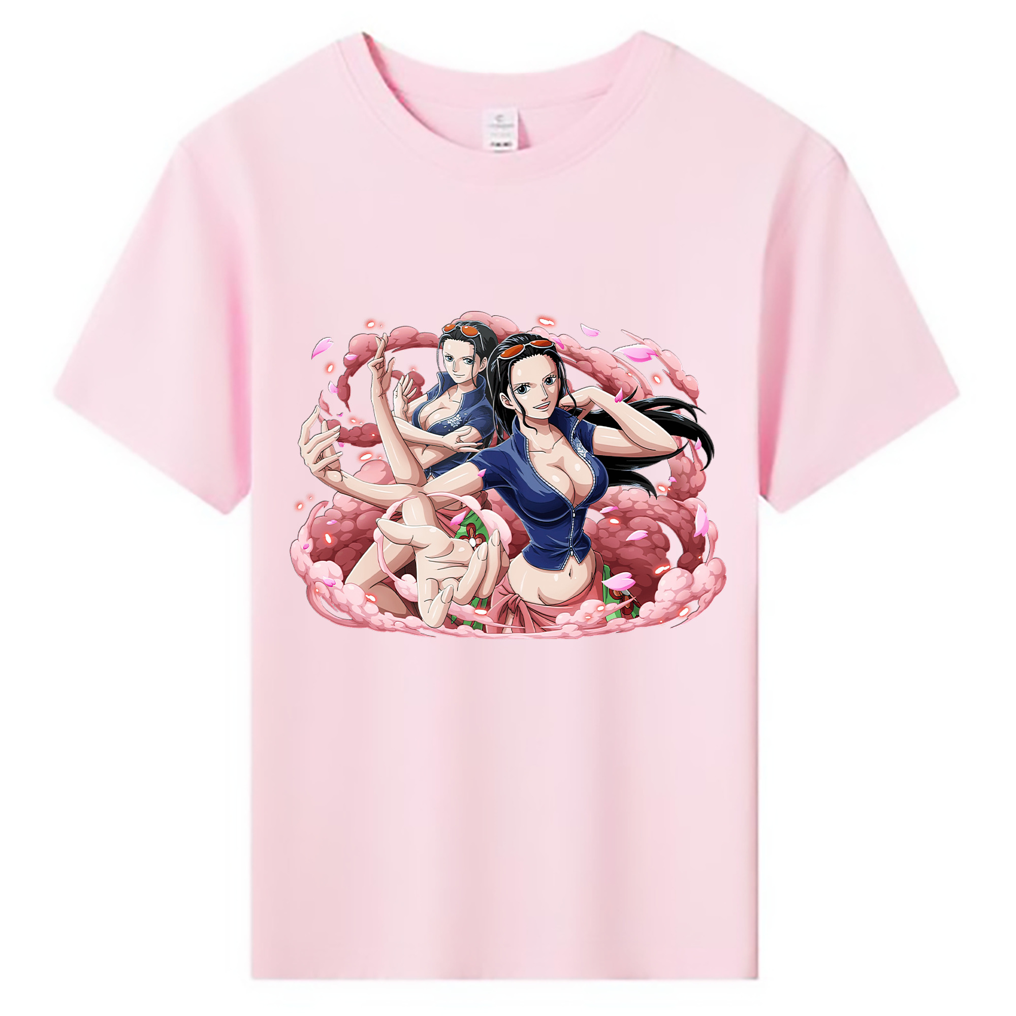 ワンピース ニコ・ロビン ONE PIECE Nico Robin 綿100％キッズTシャツ（フロントプリント）