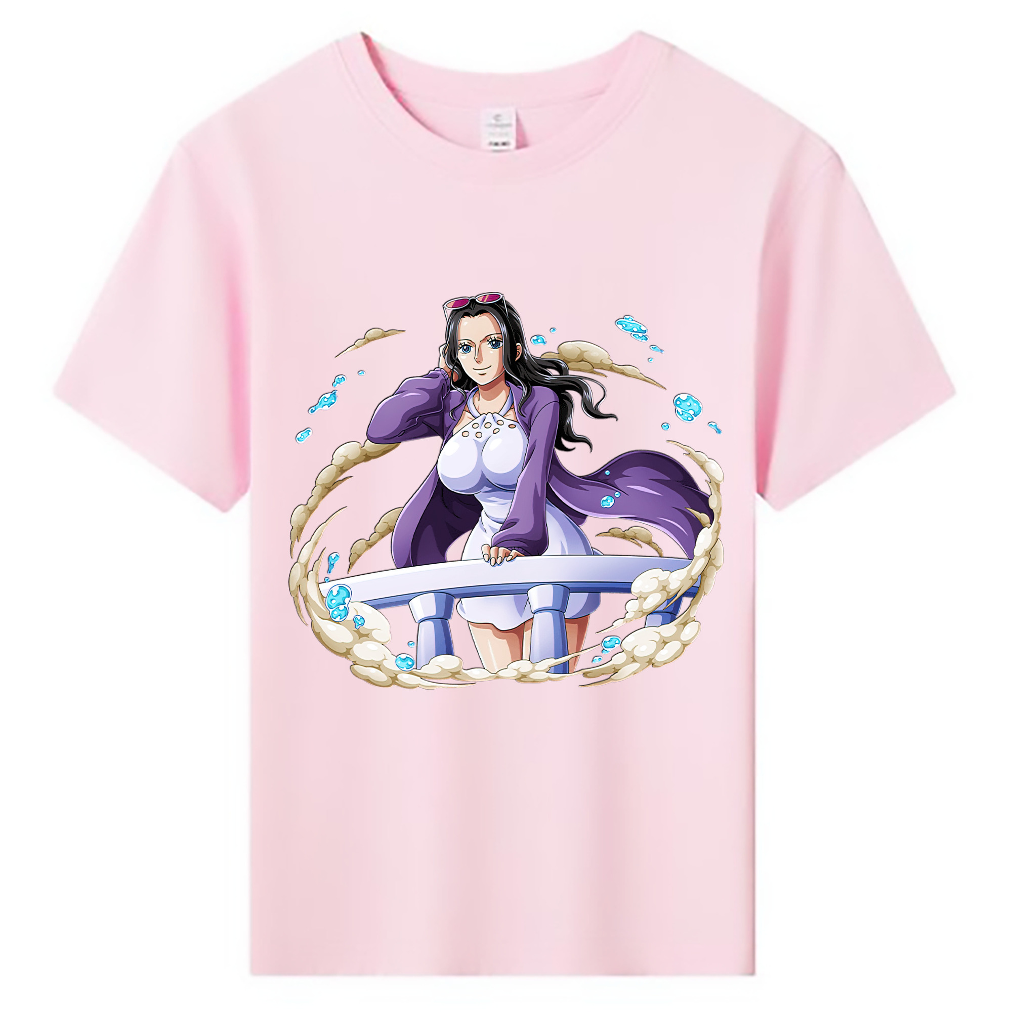 ワンピース ニコ・ロビン ONE PIECE Nico Robin 綿100％キッズTシャツ（フロントプリント）