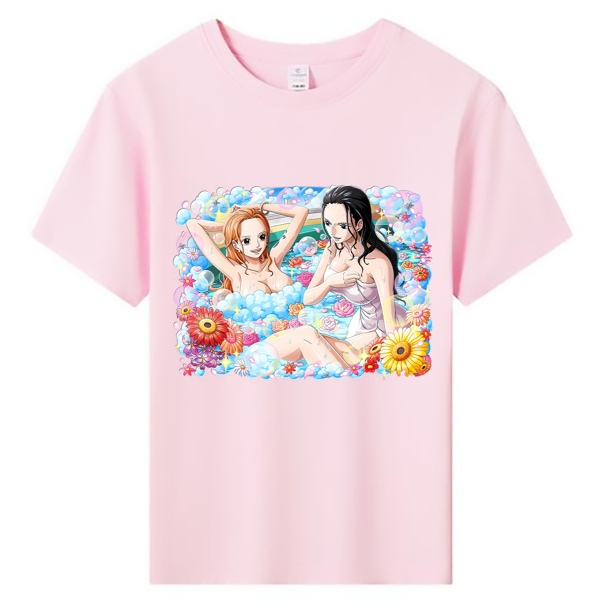 ワンピース ニコ・ロビン ONE PIECE Nico Robin 綿100％キッズTシャツ（フロントプリント）