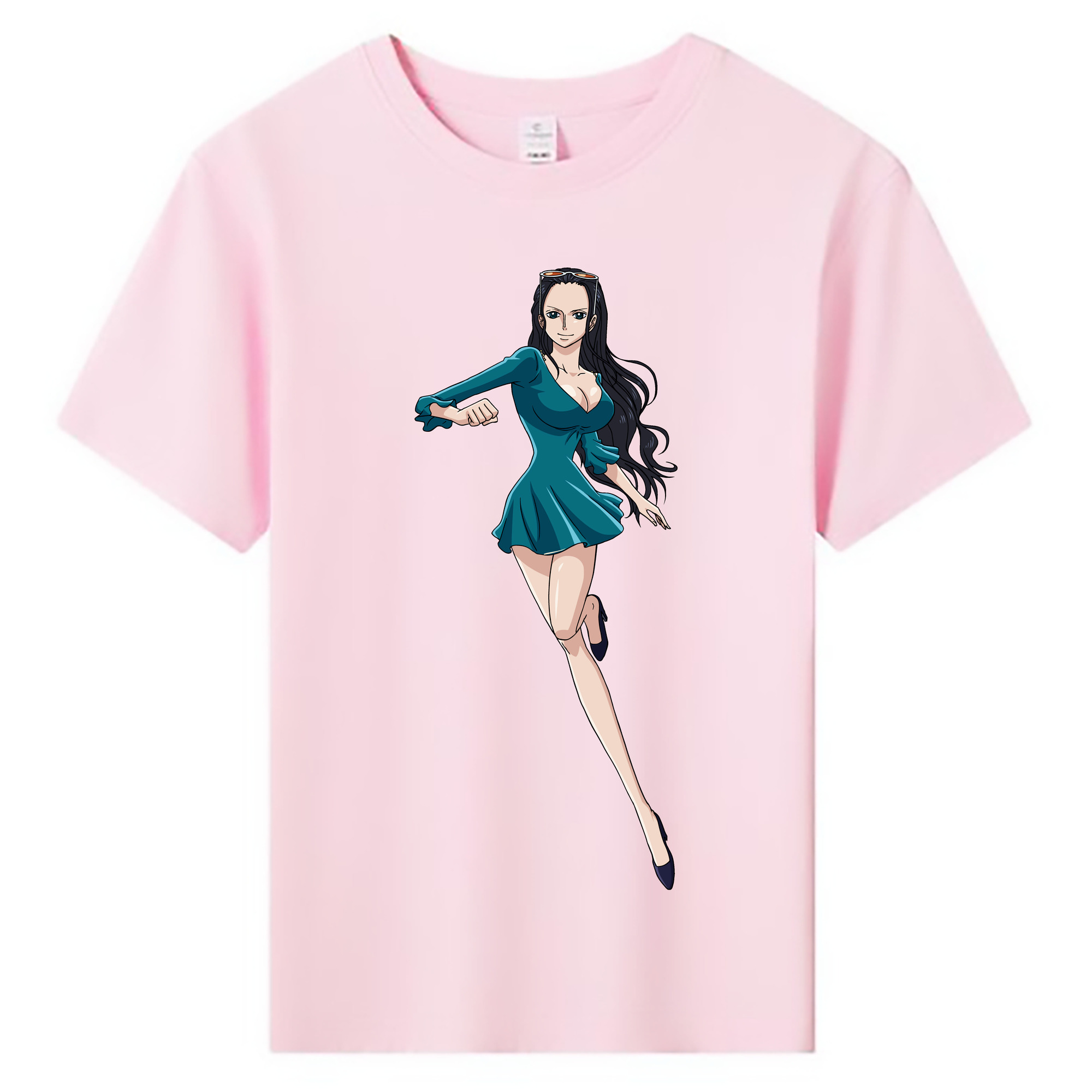 ワンピース ニコ・ロビン ONE PIECE Nico Robin 綿100％キッズTシャツ（フロントプリント）