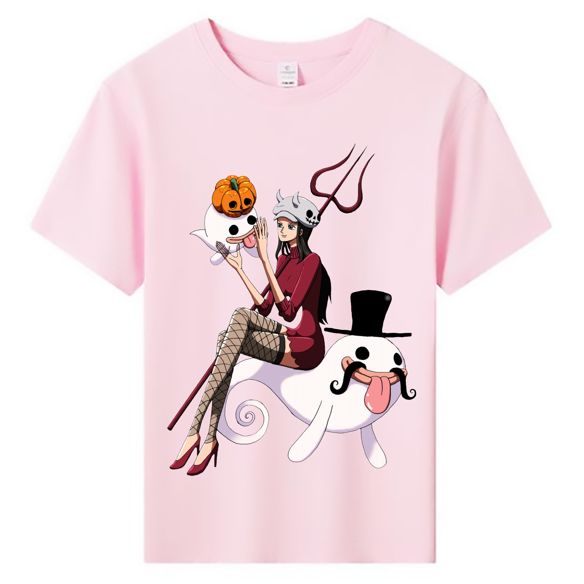 ワンピース ニコ・ロビン ONE PIECE Nico Robin 綿100％キッズTシャツ（フロントプリント）
