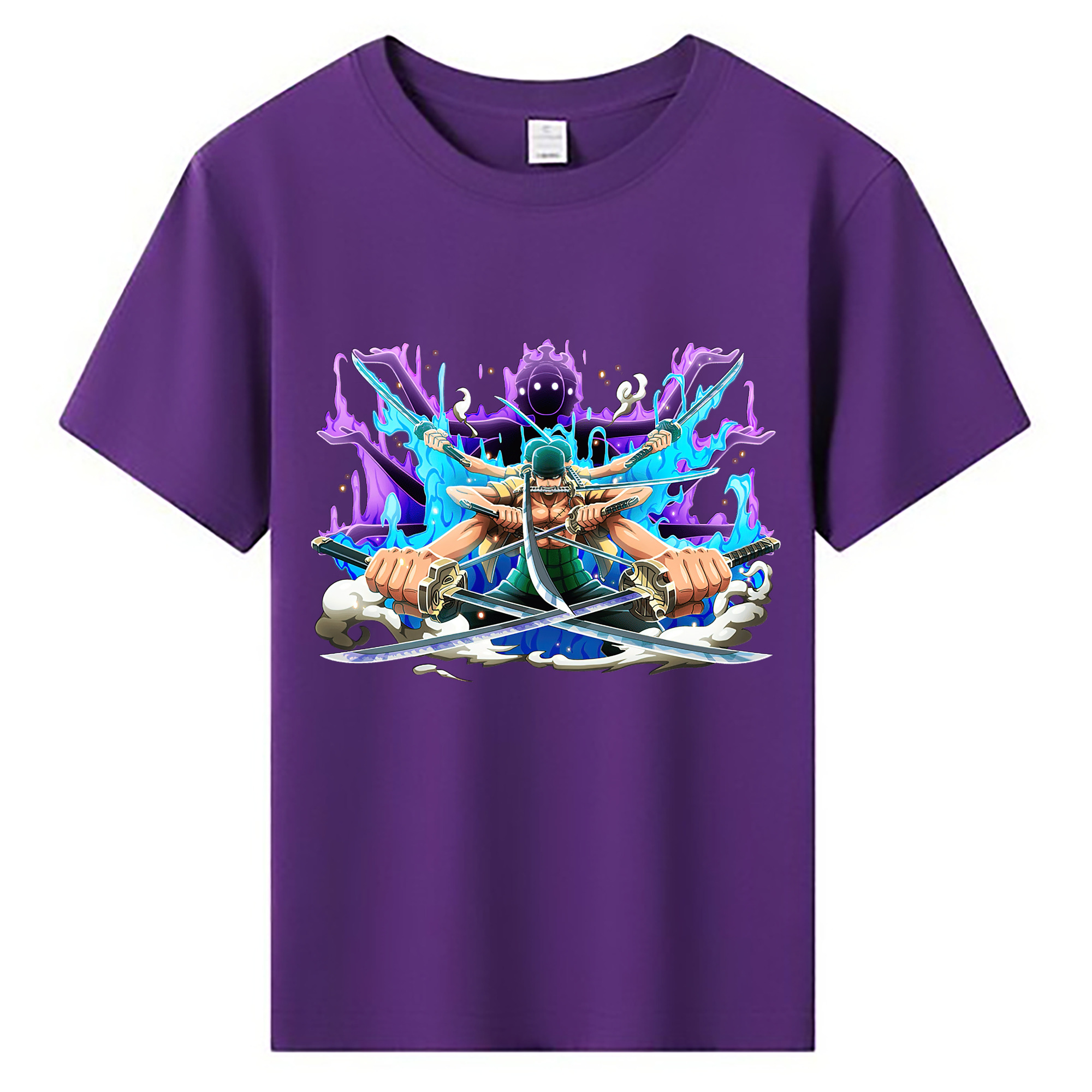 ワンピース ロロノア・ゾロ ONE PIECE Roronoa Zoro 綿100％キッズTシャツ（フロントプリント）