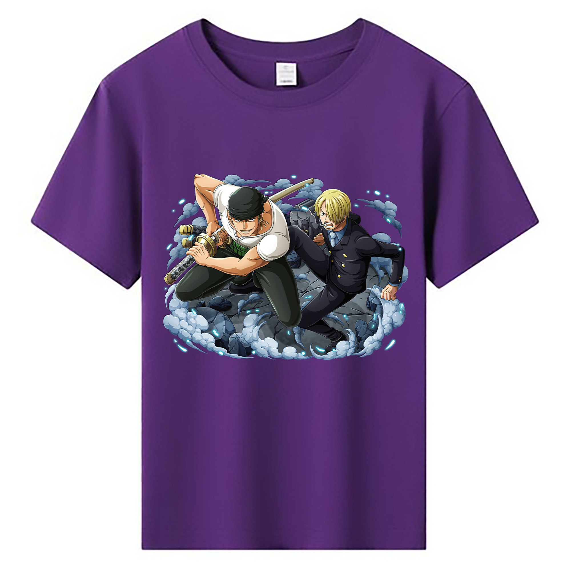 ワンピース ロロノア・ゾロ ONE PIECE Roronoa Zoro 綿100％キッズTシャツ（フロントプリント）