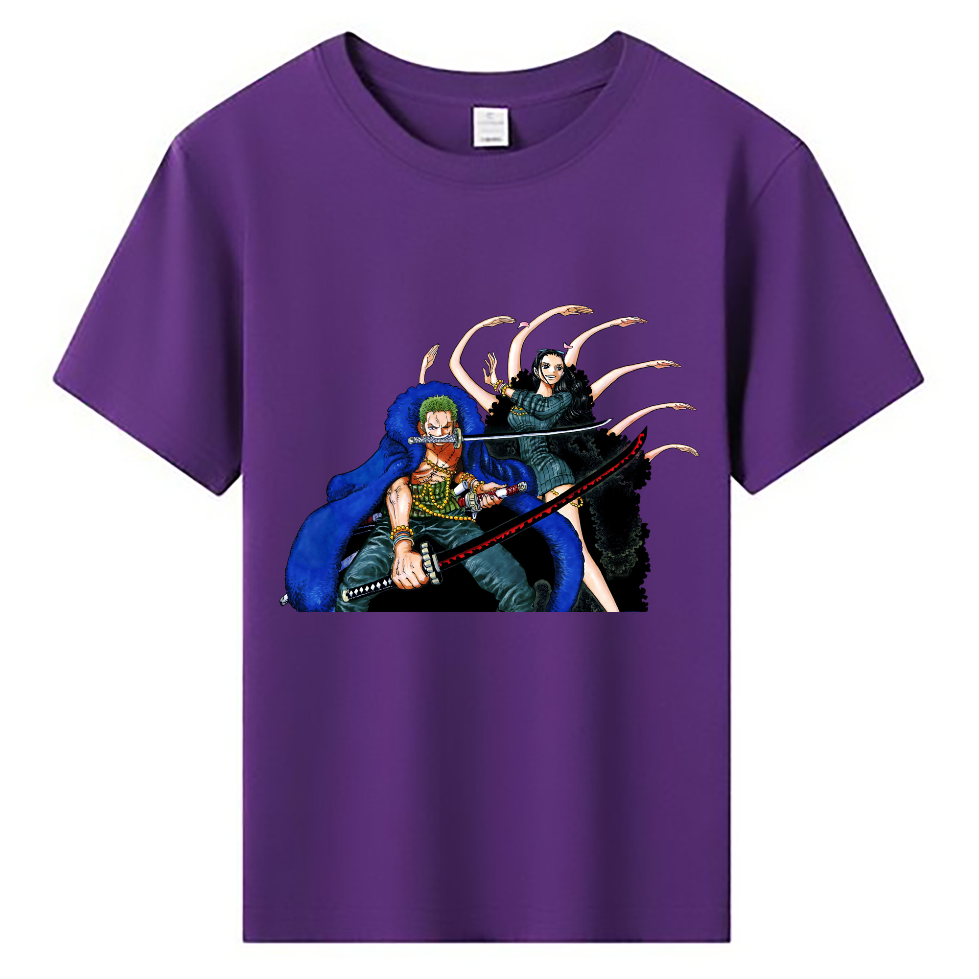 ワンピース ロロノア・ゾロ ONE PIECE Roronoa Zoro 綿100％キッズTシャツ（フロントプリント）