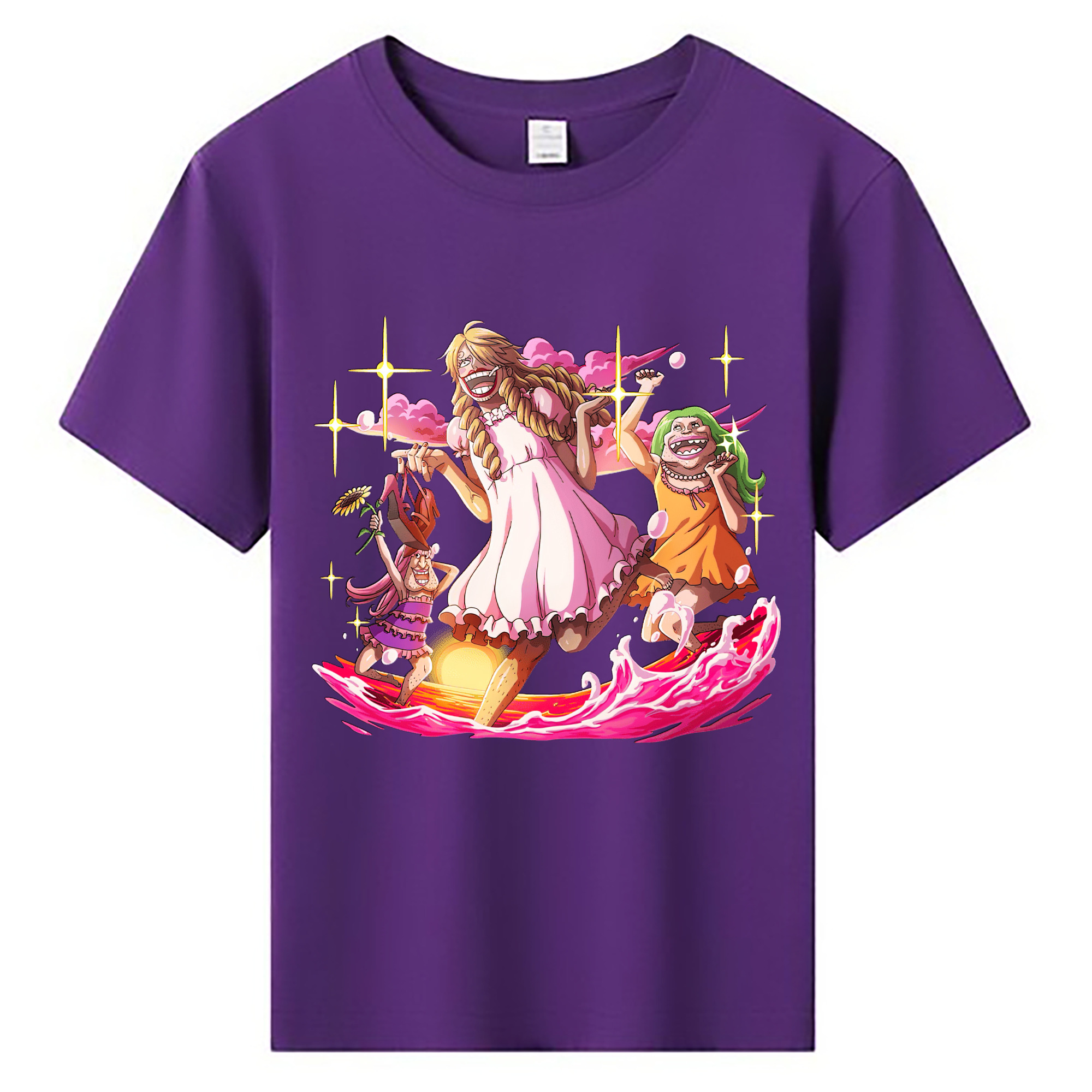 （画像用） ワンピース サンジ ONE PIECE Sanji 綿100％キッズTシャツ（フロントプリント）