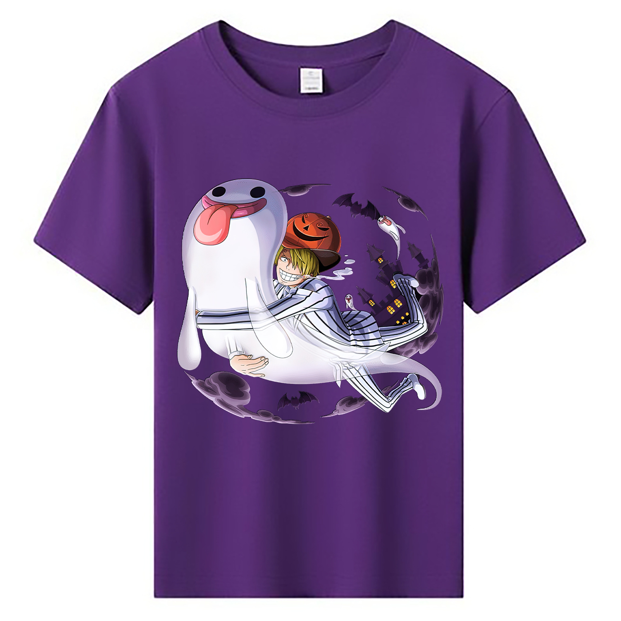 （画像用） ワンピース サンジ ONE PIECE Sanji 綿100％キッズTシャツ（フロントプリント）
