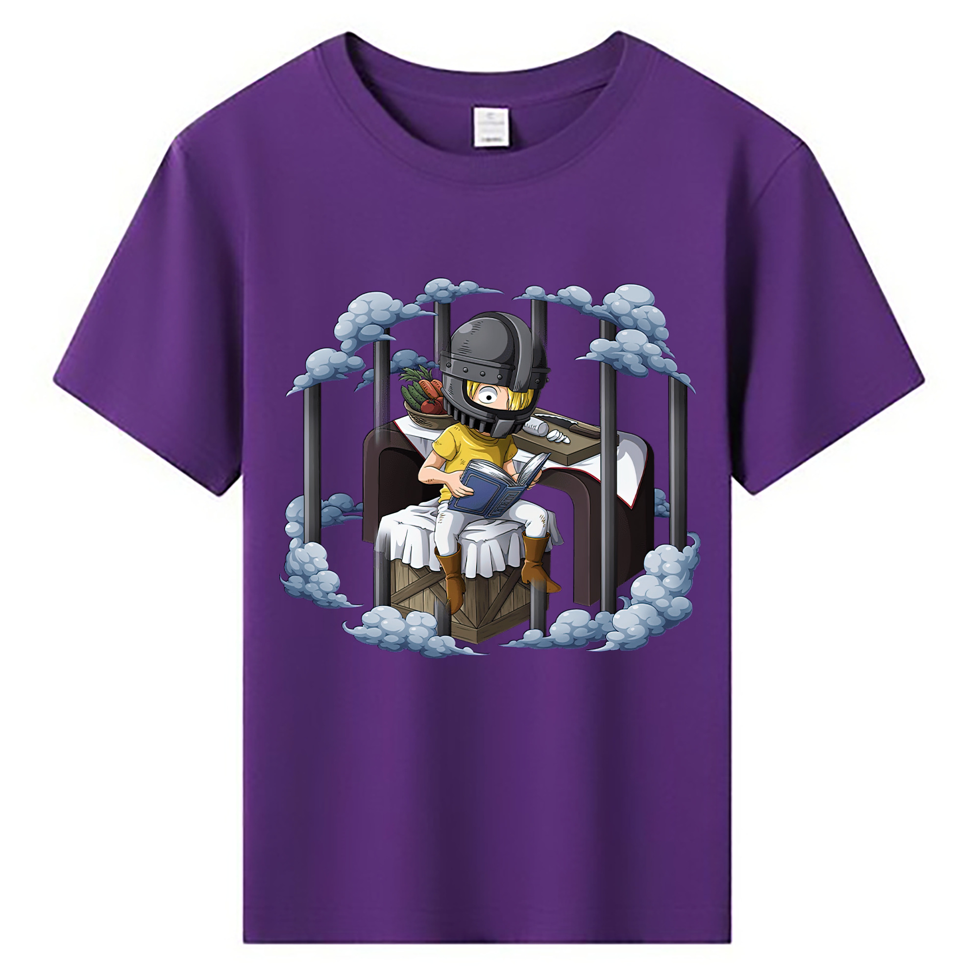 （画像用） ワンピース サンジ ONE PIECE Sanji 綿100％キッズTシャツ（フロントプリント）