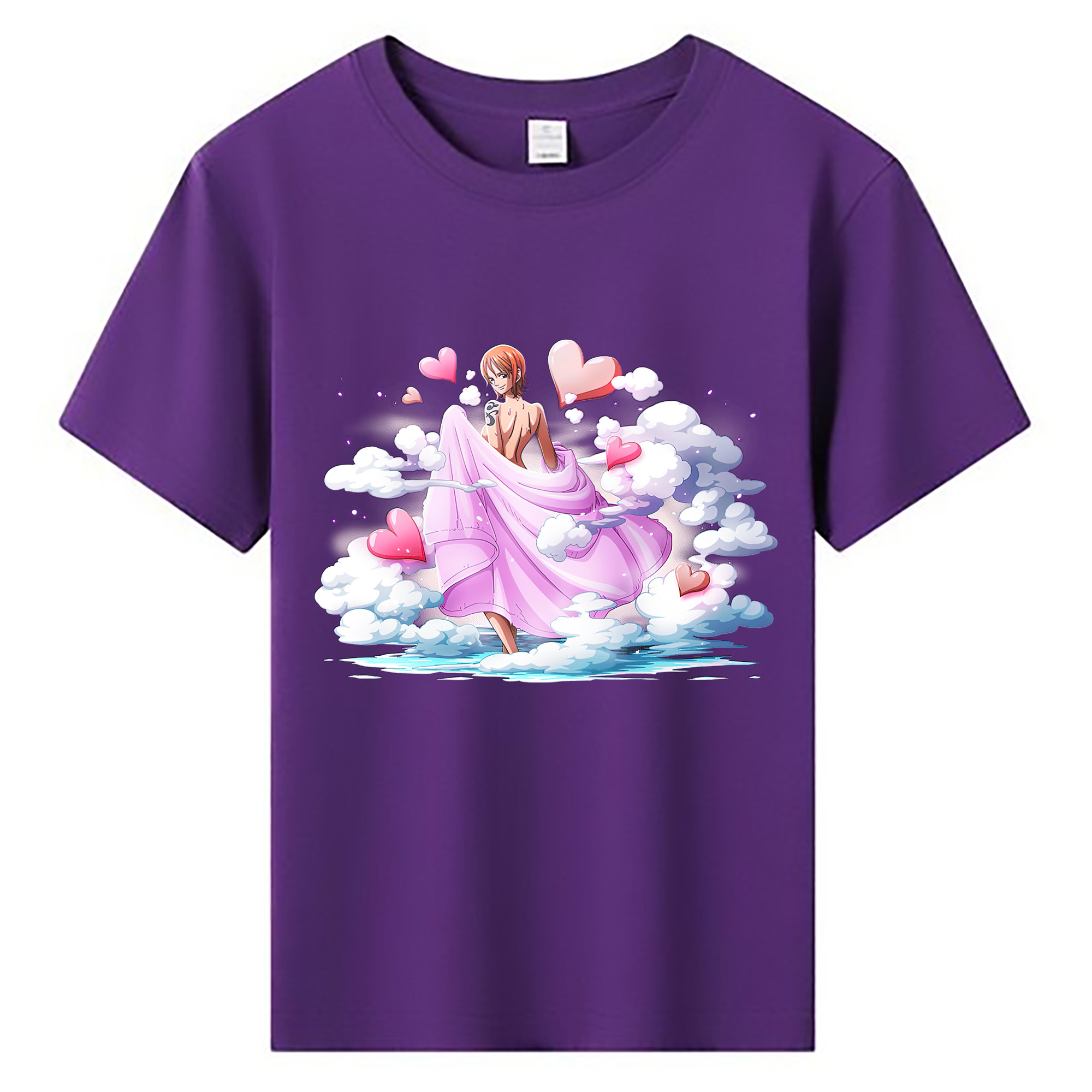 ワンピース ナミ ONE PIECE Nami 綿100％キッズTシャツ（フロントプリント）