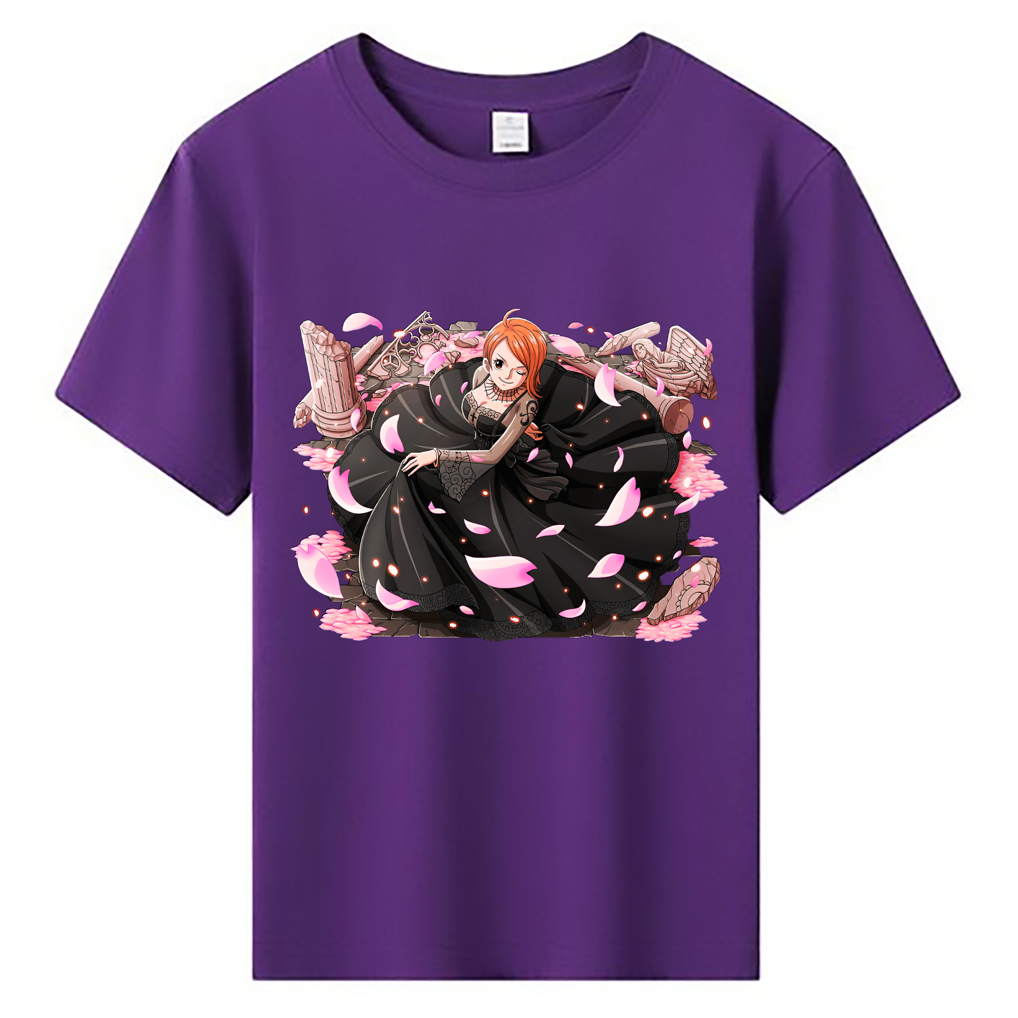 ワンピース ナミ ONE PIECE Nami 綿100％キッズTシャツ（フロントプリント）