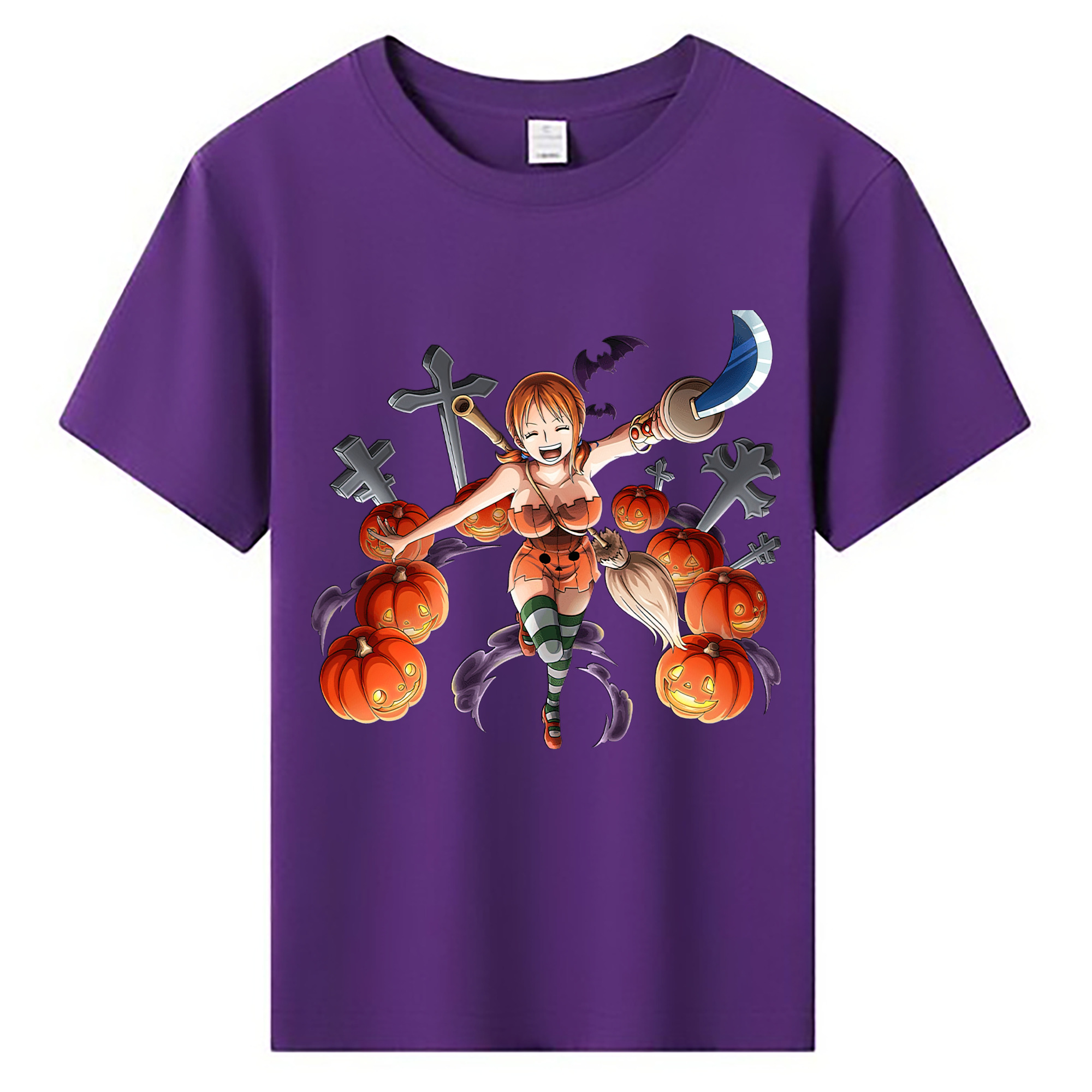 ワンピース ナミ ONE PIECE Nami 綿100％キッズTシャツ（フロントプリント）