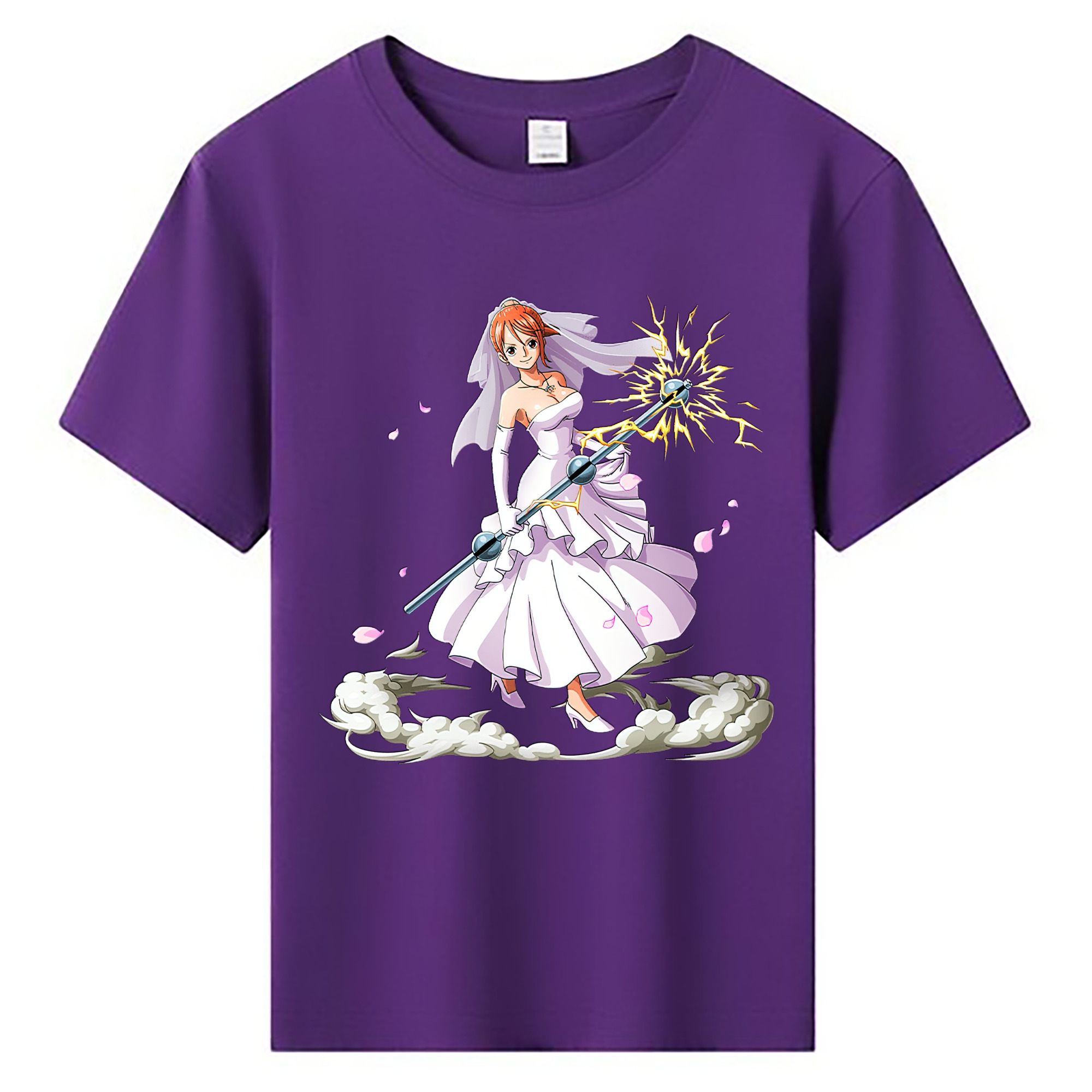 ワンピース ナミ ONE PIECE Nami 綿100％キッズTシャツ（フロントプリント）