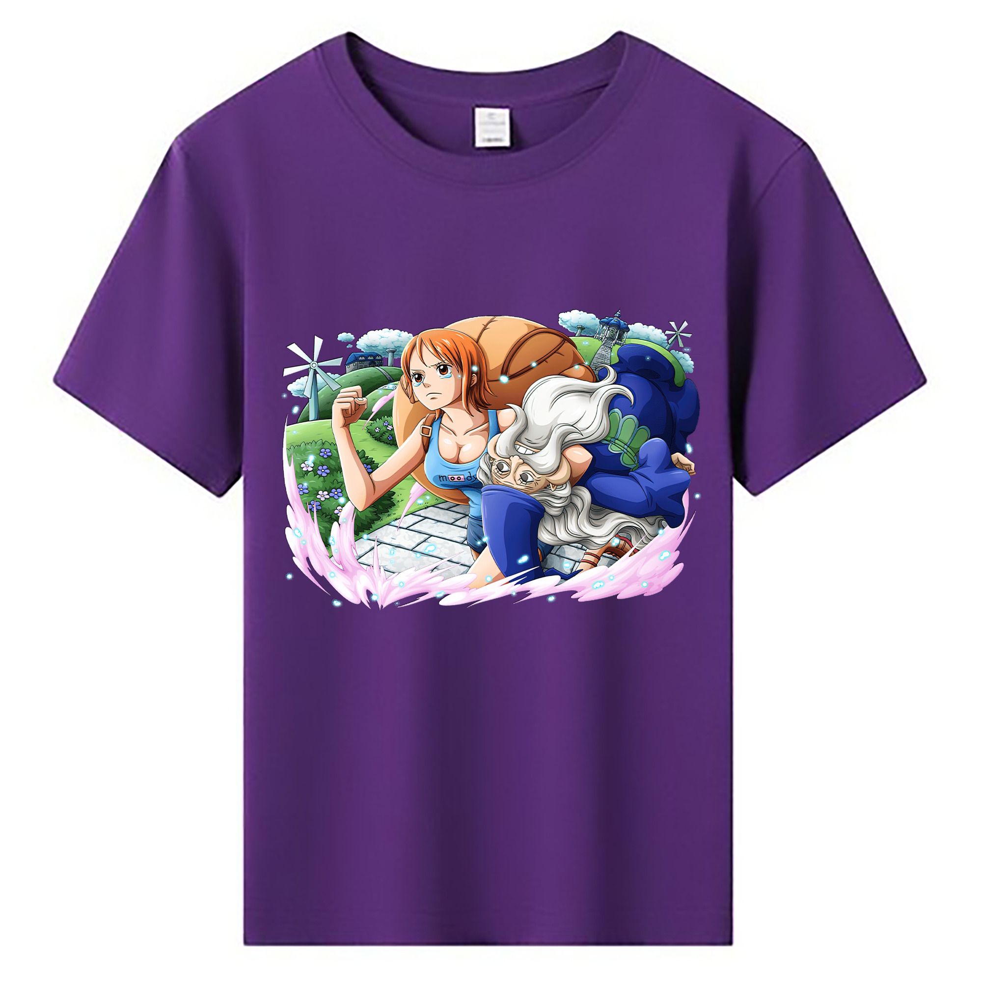 ワンピース ナミ ONE PIECE Nami 綿100％キッズTシャツ（フロントプリント）