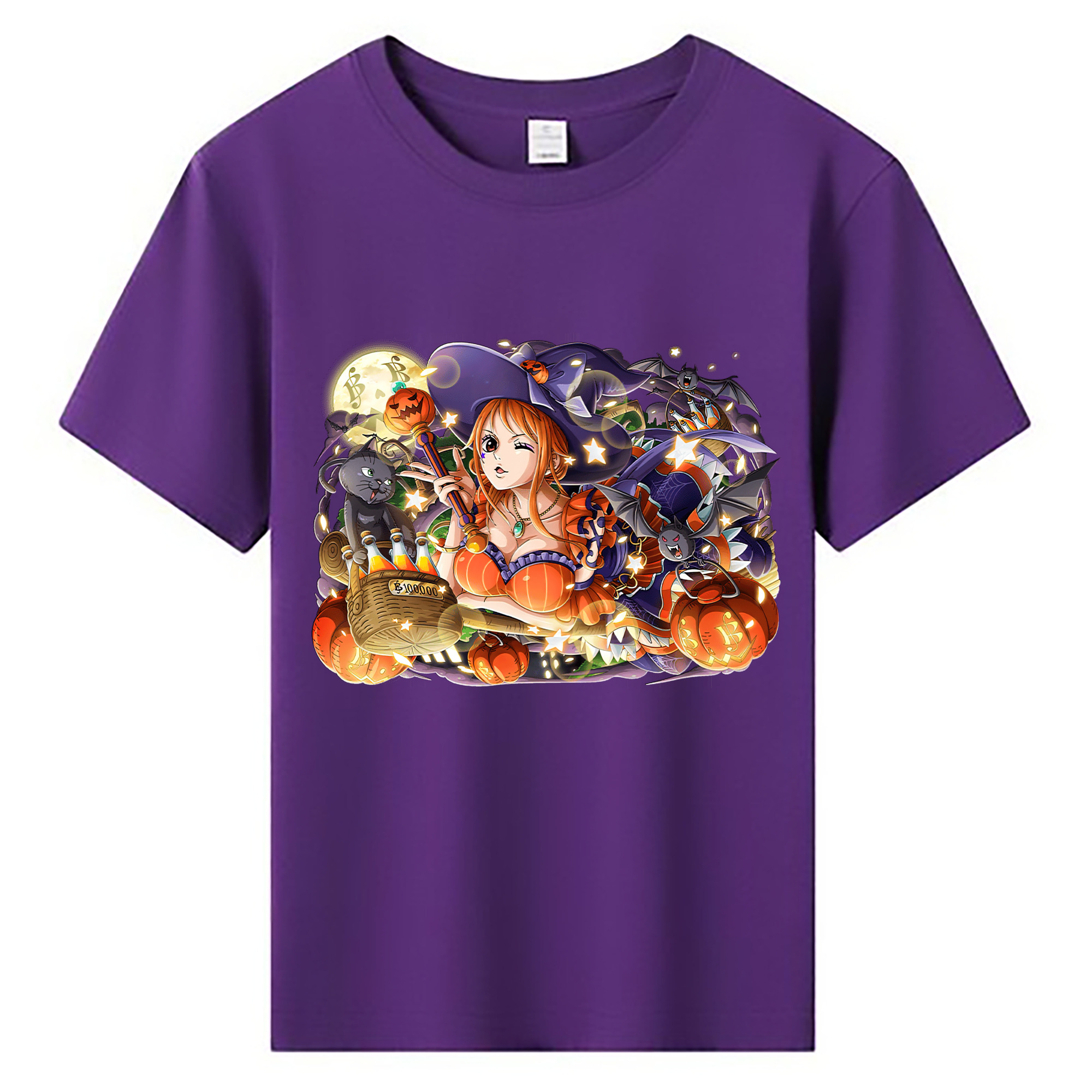 ワンピース ナミ ONE PIECE Nami 綿100％キッズTシャツ（フロントプリント）