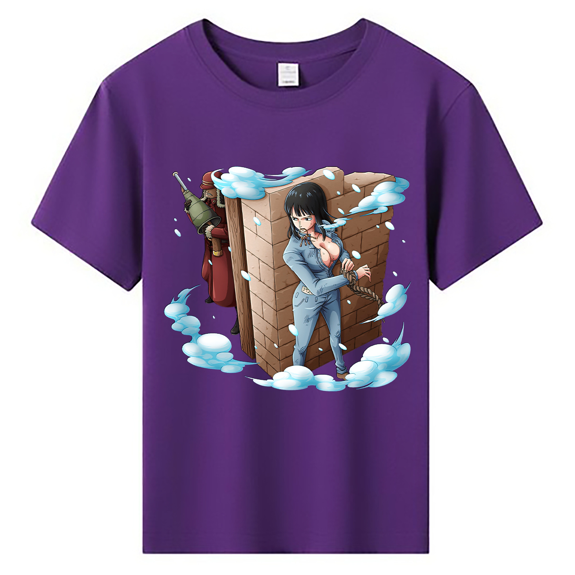 ワンピース ニコ・ロビン ONE PIECE Nico Robin 綿100％キッズTシャツ（フロントプリント）