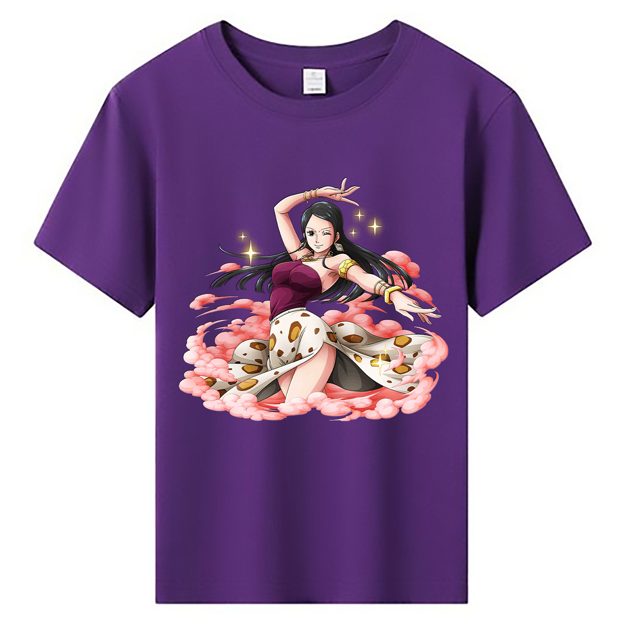 ワンピース ニコ・ロビン ONE PIECE Nico Robin 綿100％キッズTシャツ（フロントプリント）
