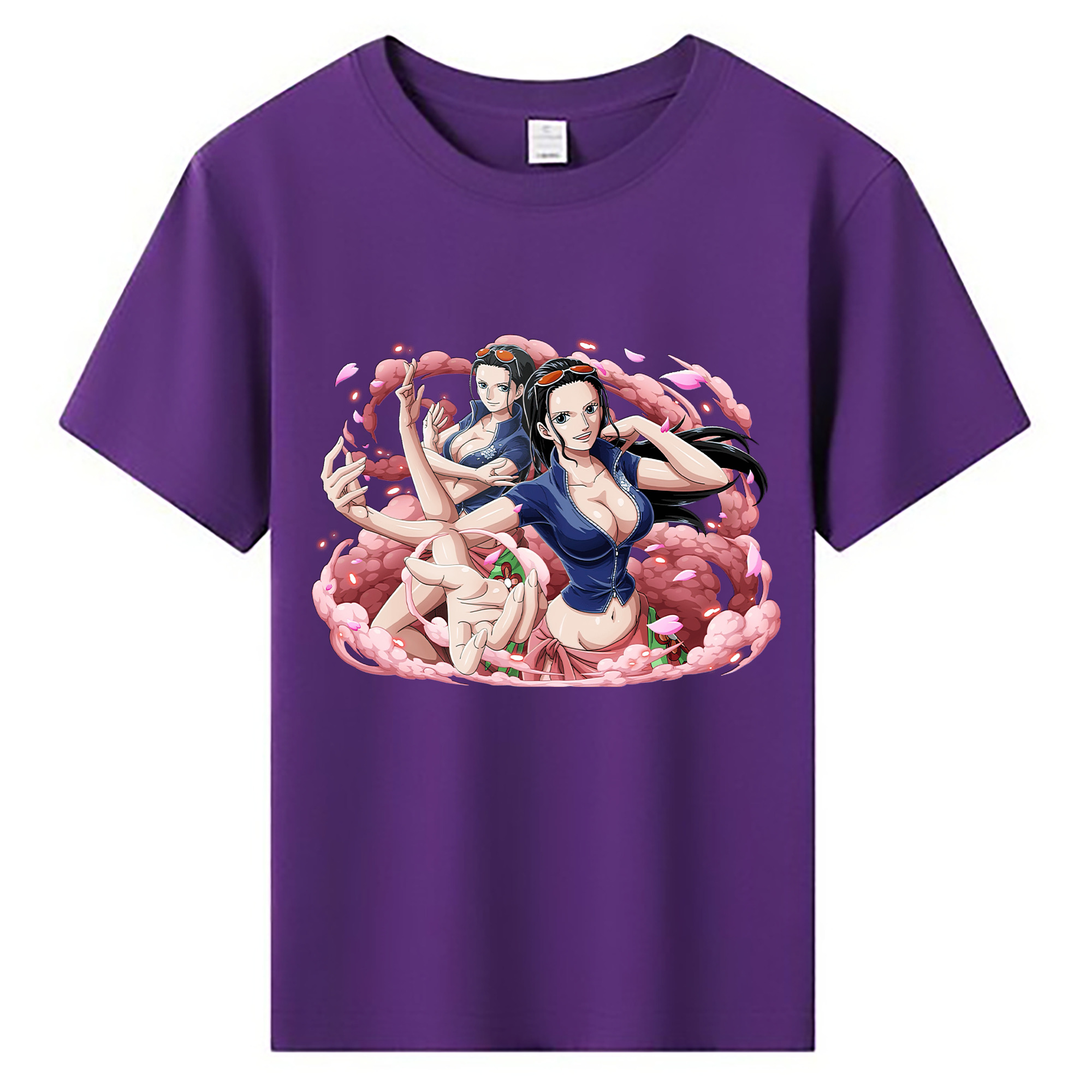 ワンピース ニコ・ロビン ONE PIECE Nico Robin 綿100％キッズTシャツ（フロントプリント）