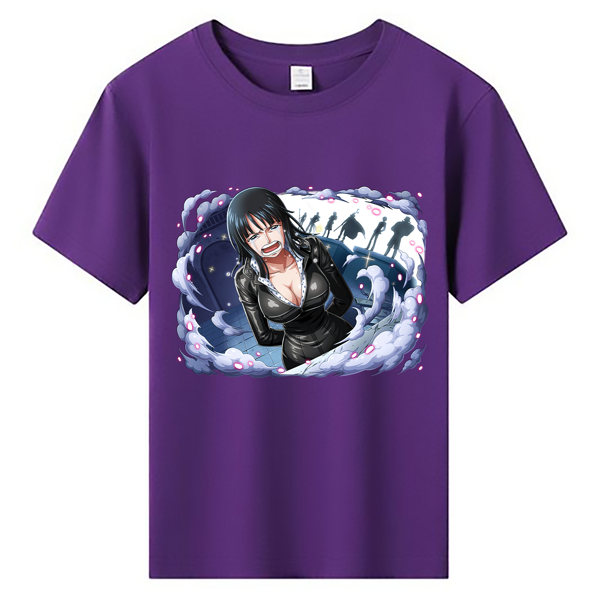 ワンピース ニコ・ロビン ONE PIECE Nico Robin 綿100％キッズTシャツ（フロントプリント）