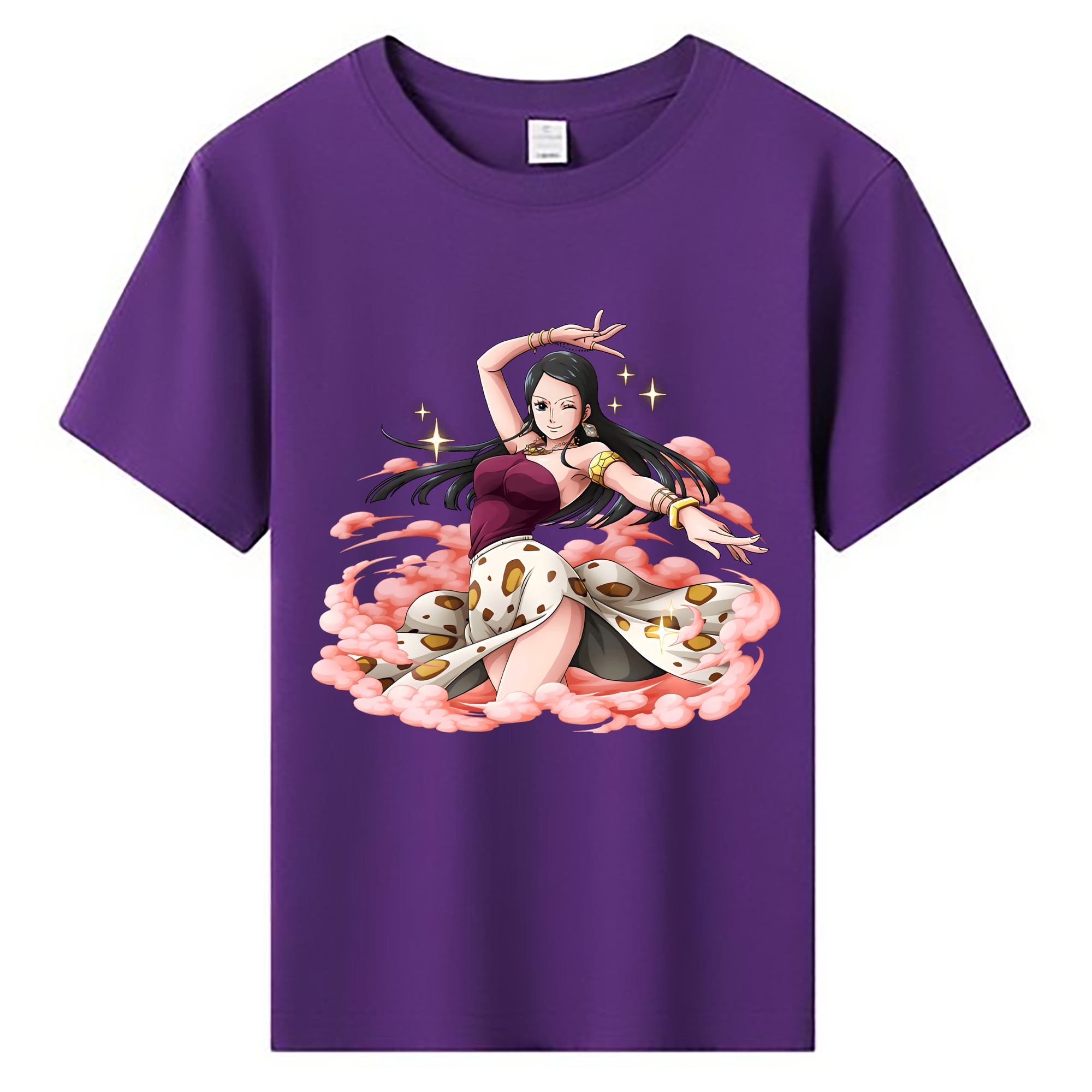 ワンピース ニコ・ロビン ONE PIECE Nico Robin 綿100％キッズTシャツ（フロントプリント）