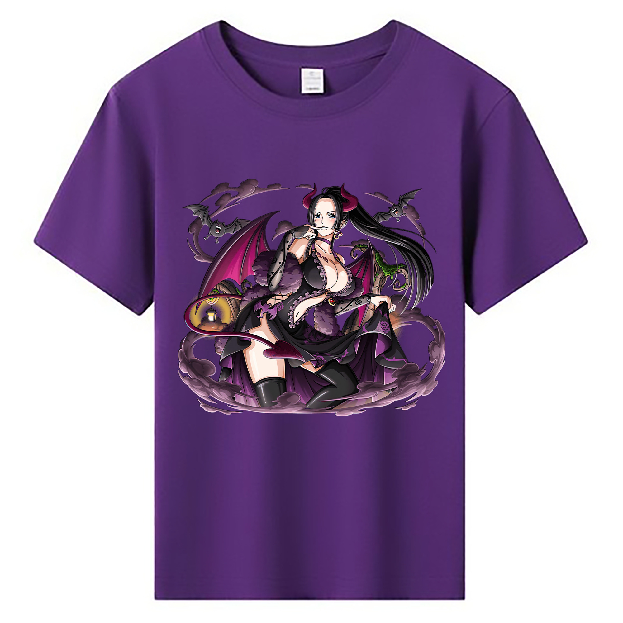 ワンピース ボア・ハンコック ONE PIECE Boa·Hancock 綿100％キッズTシャツ（フロントプリント）