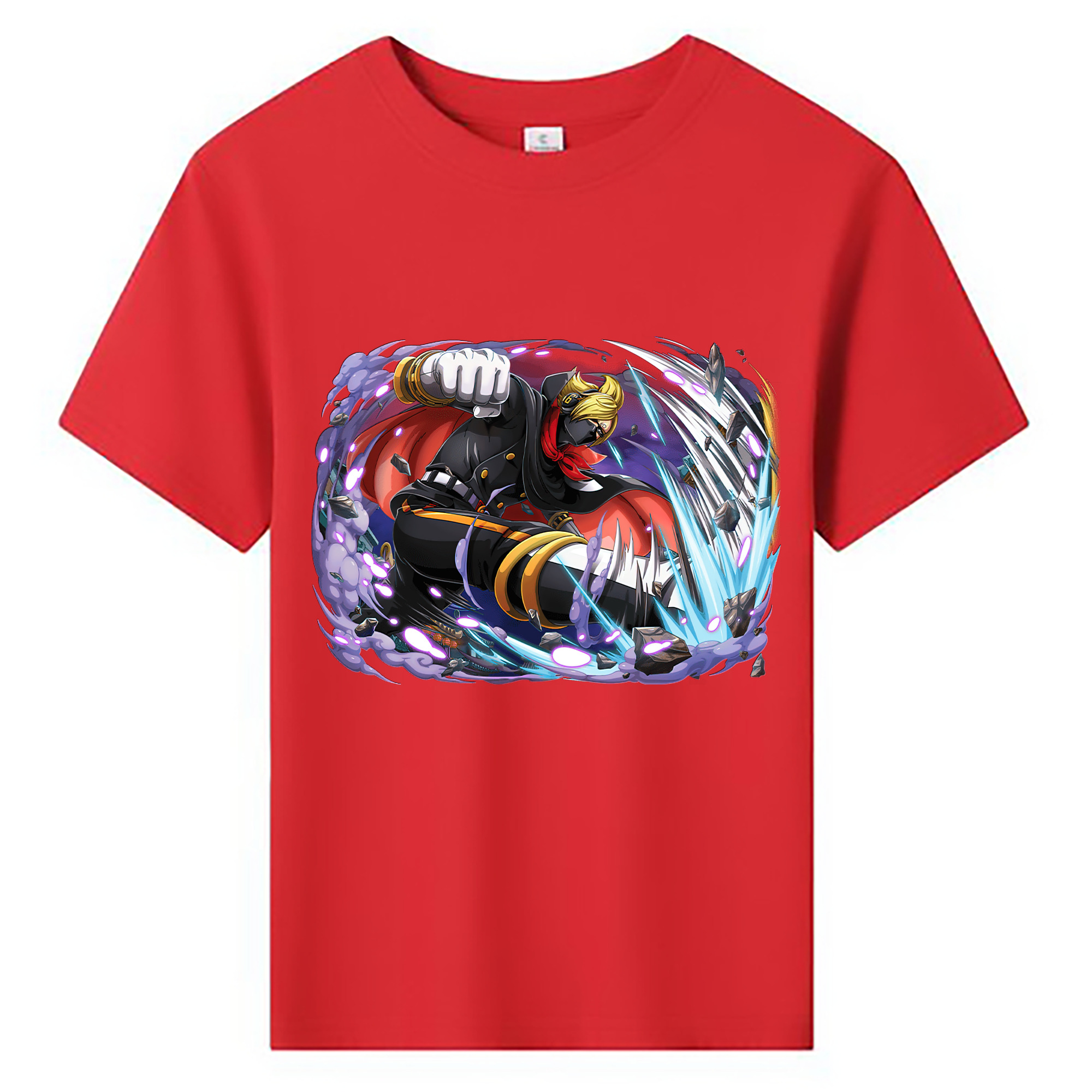 ワンピース ロロノア・ゾロ ONE PIECE Roronoa Zoro 綿100％キッズTシャツ（フロントプリント）