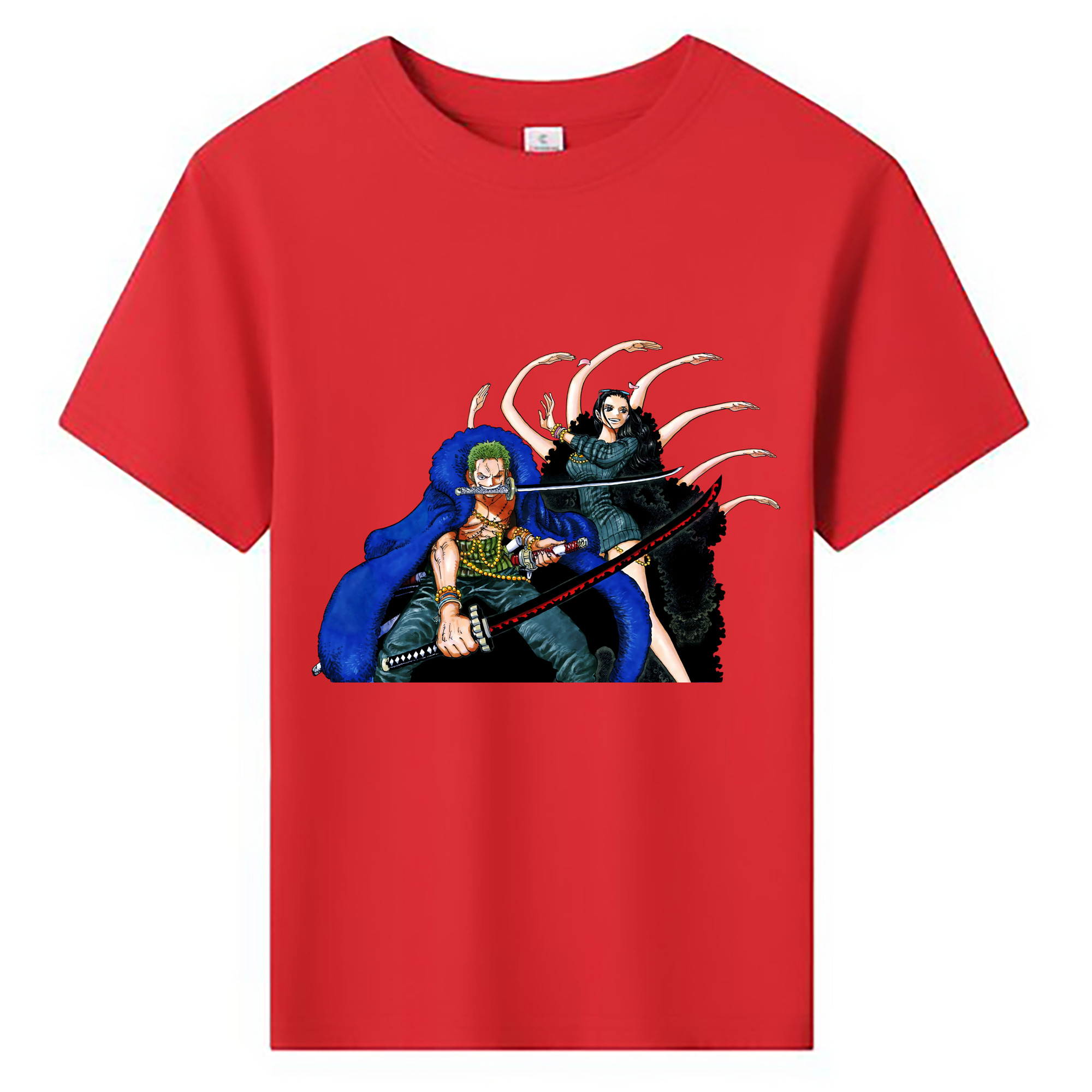 ワンピース ロロノア・ゾロ ONE PIECE Roronoa Zoro 綿100％キッズTシャツ（フロントプリント）