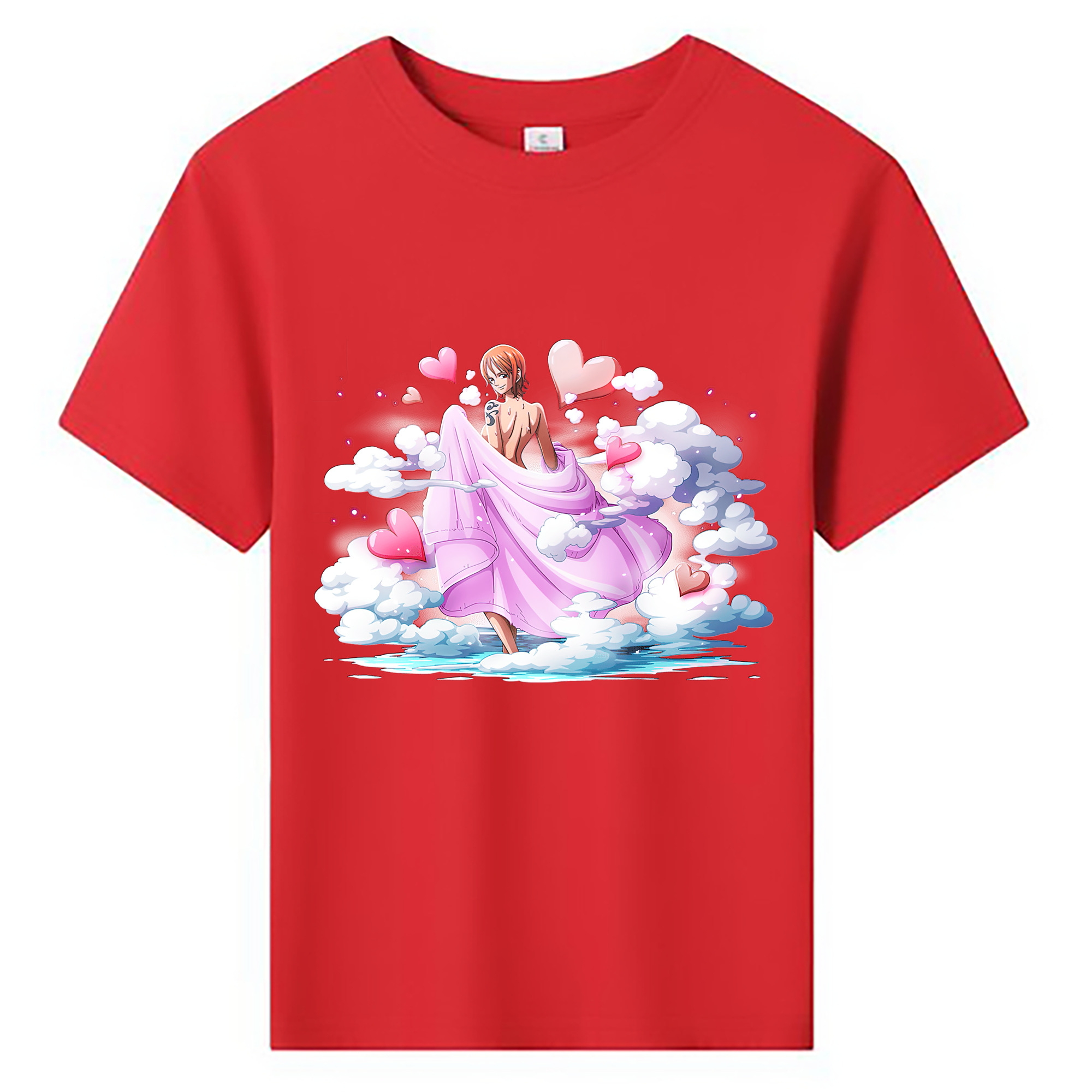 ワンピース ナミ ONE PIECE Nami 綿100％キッズTシャツ（フロントプリント）