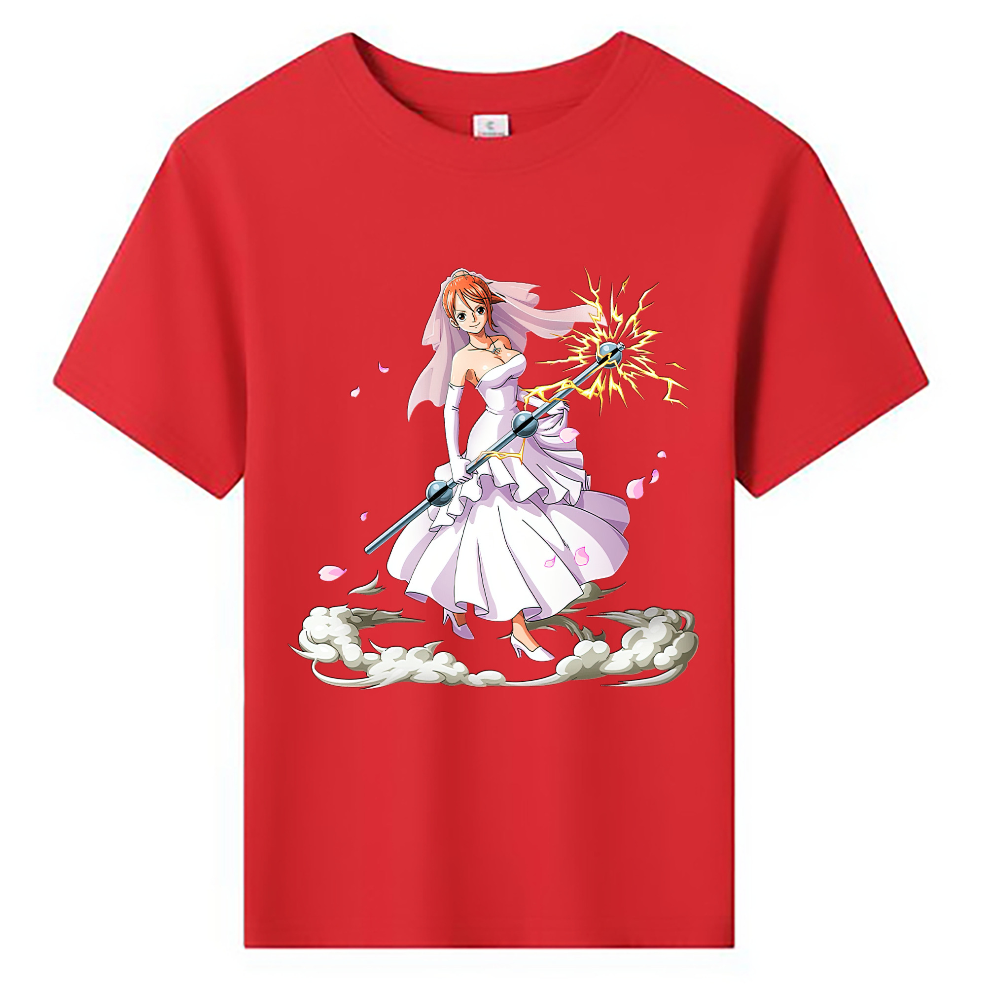 ワンピース ナミ ONE PIECE Nami 綿100％キッズTシャツ（フロントプリント）