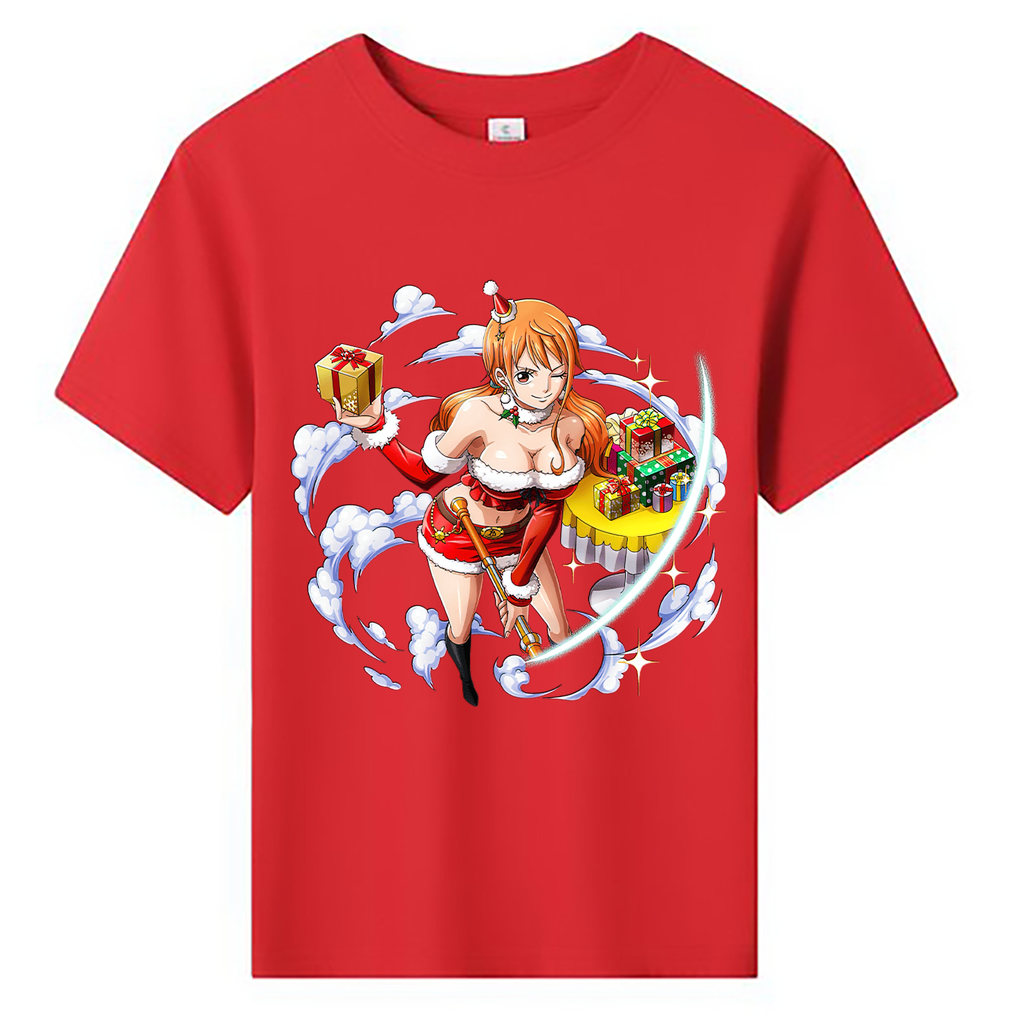 ワンピース ナミ ONE PIECE Nami 綿100％キッズTシャツ（フロントプリント）