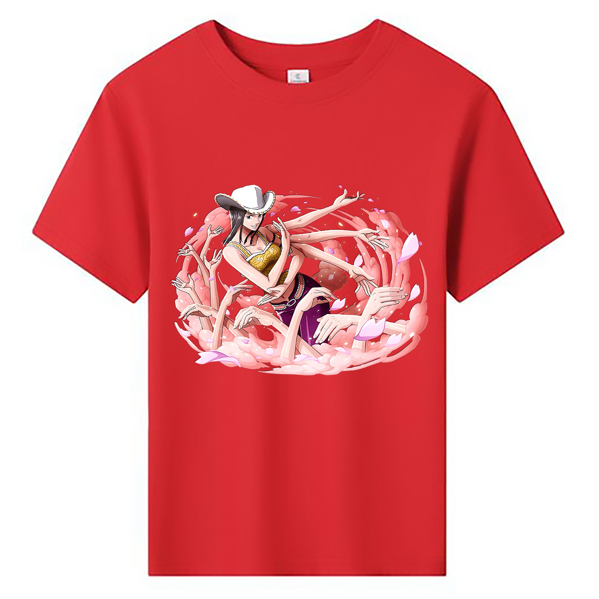ワンピース ニコ・ロビン ONE PIECE Nico Robin 綿100％キッズTシャツ（フロントプリント）