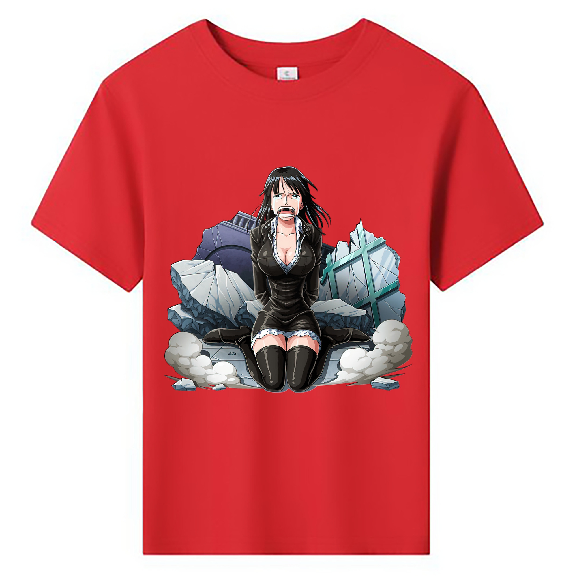 ワンピース ニコ・ロビン ONE PIECE Nico Robin 綿100％キッズTシャツ（フロントプリント）