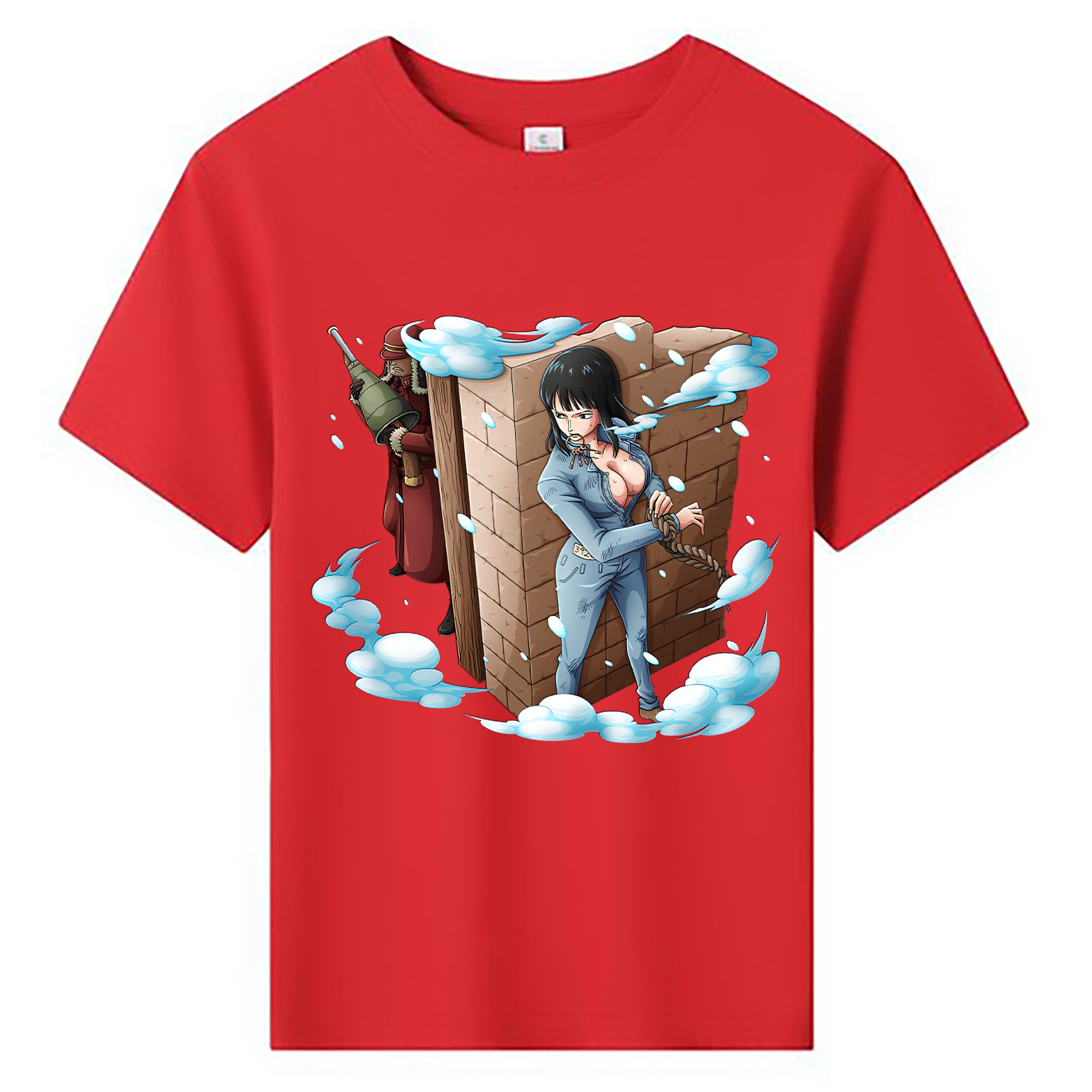 ワンピース ニコ・ロビン ONE PIECE Nico Robin 綿100％キッズTシャツ（フロントプリント）