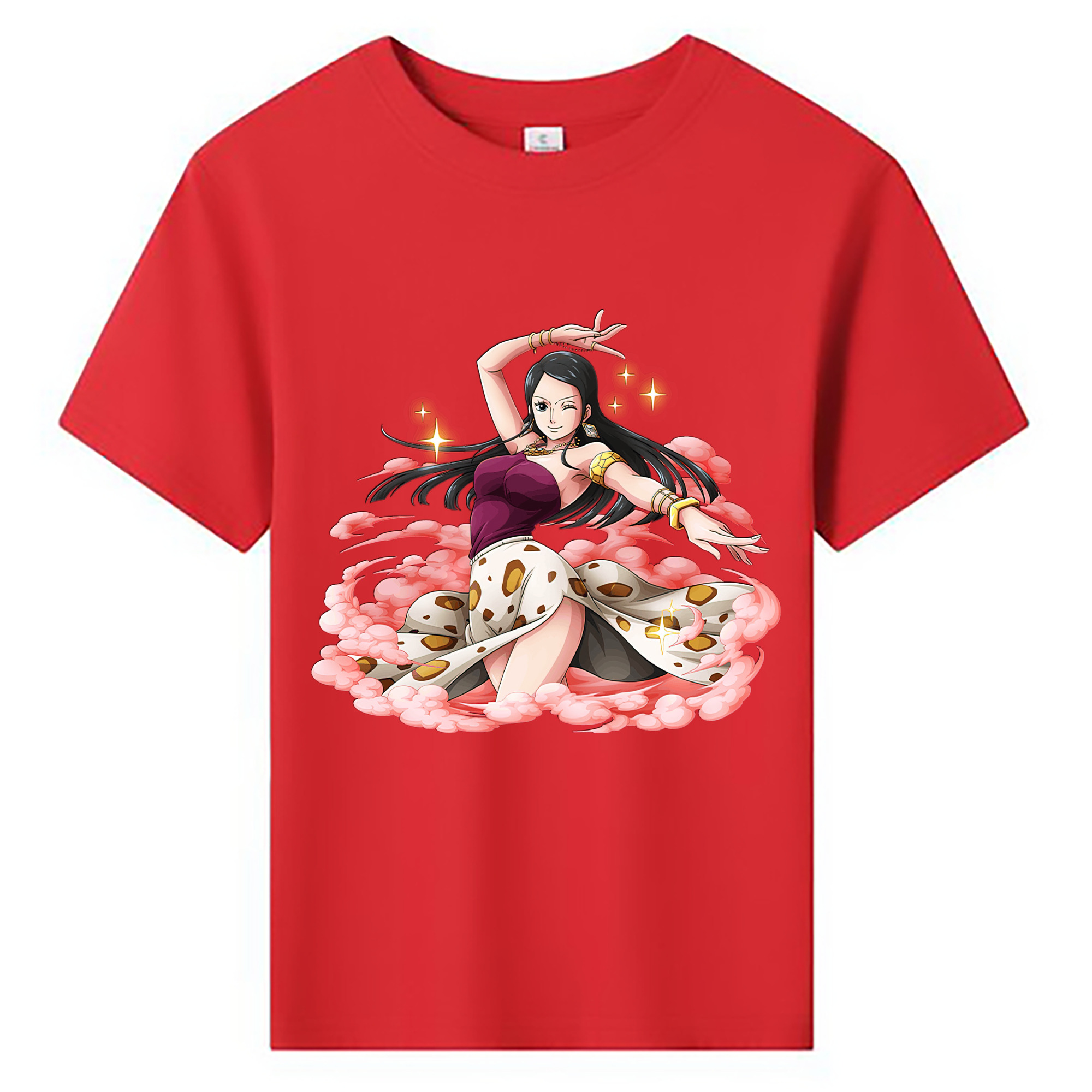 ワンピース ニコ・ロビン ONE PIECE Nico Robin 綿100％キッズTシャツ（フロントプリント）